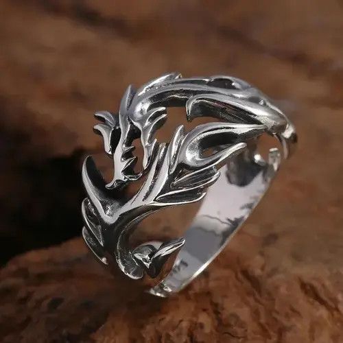 Other Titanium Steel Dragon Ring Size ONE SIZE - 2 Thumbnail