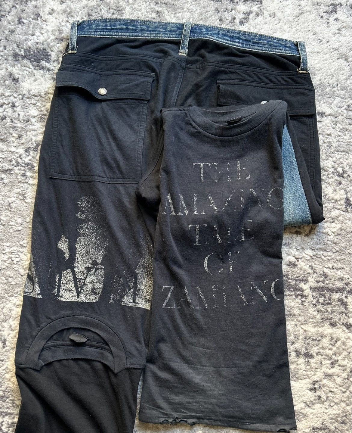 Undercover Undercover SS06 Hybrid Klaus denim Size US 32 / EU 48 - 5 Thumbnail