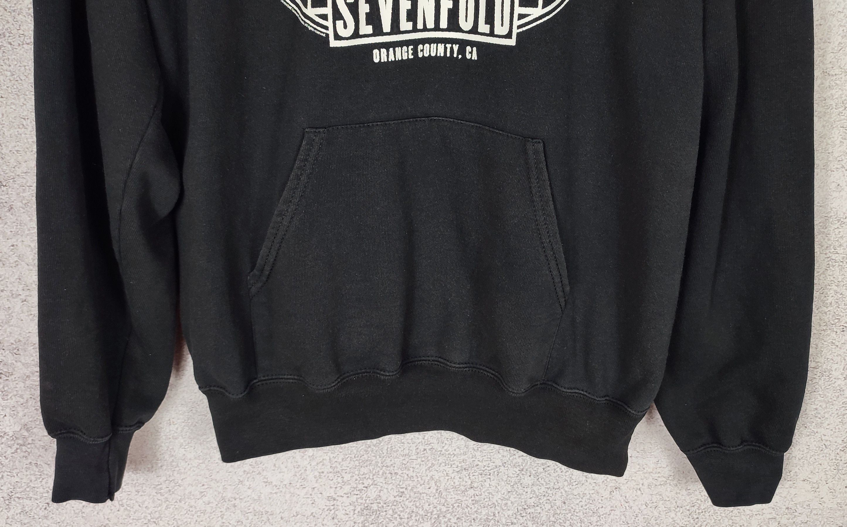 Band Tees Vintage 2004 Avenged Sevenfold Faded Band Hoodie Skull Death Size US M / EU 48-50 / 2 - 3 Thumbnail