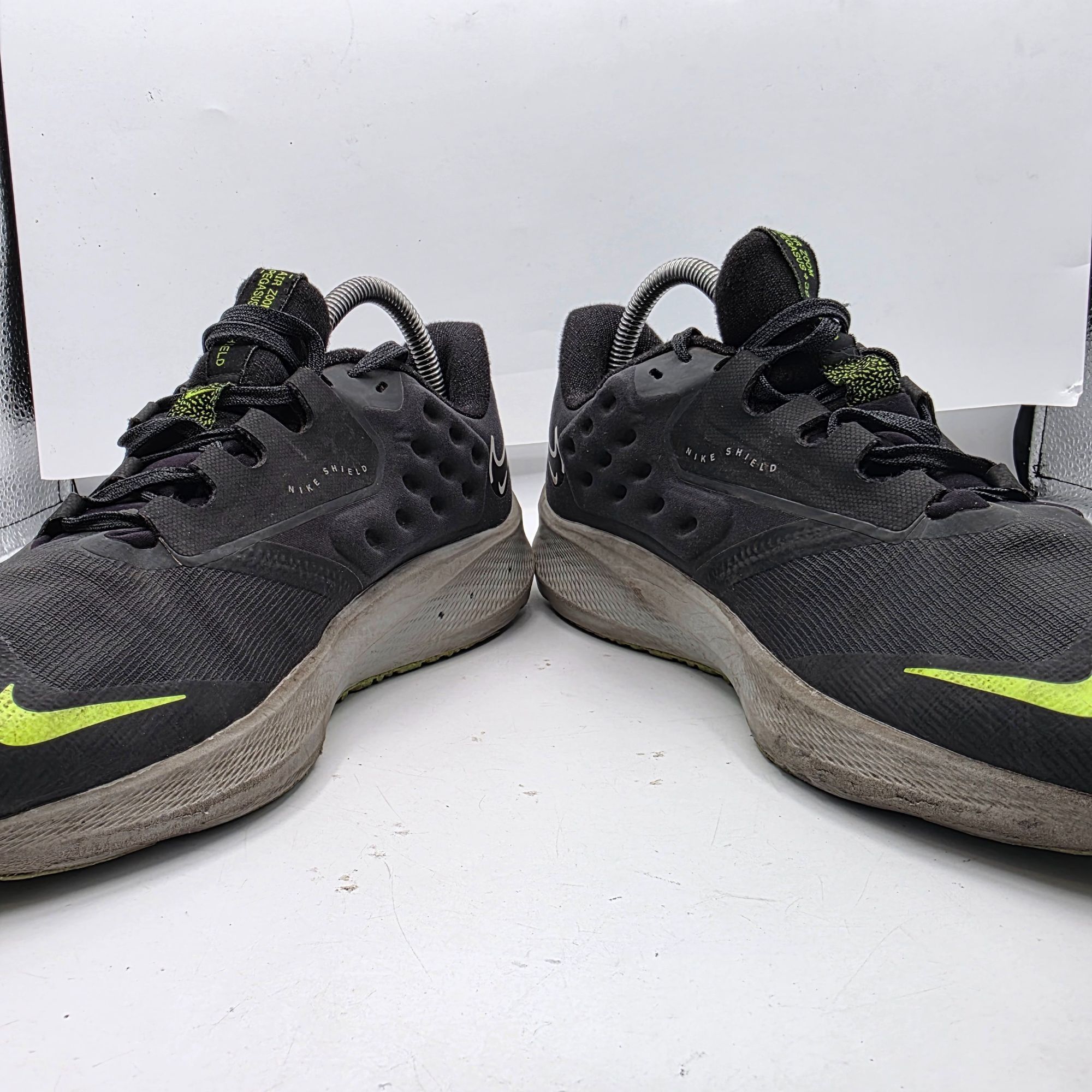 Nike Nike Air Zoom Pegasus 39 Shield Mens Size 7.5 Black Dark Smo Size US 7.5 / EU 40-41 - 2 Thumbnail