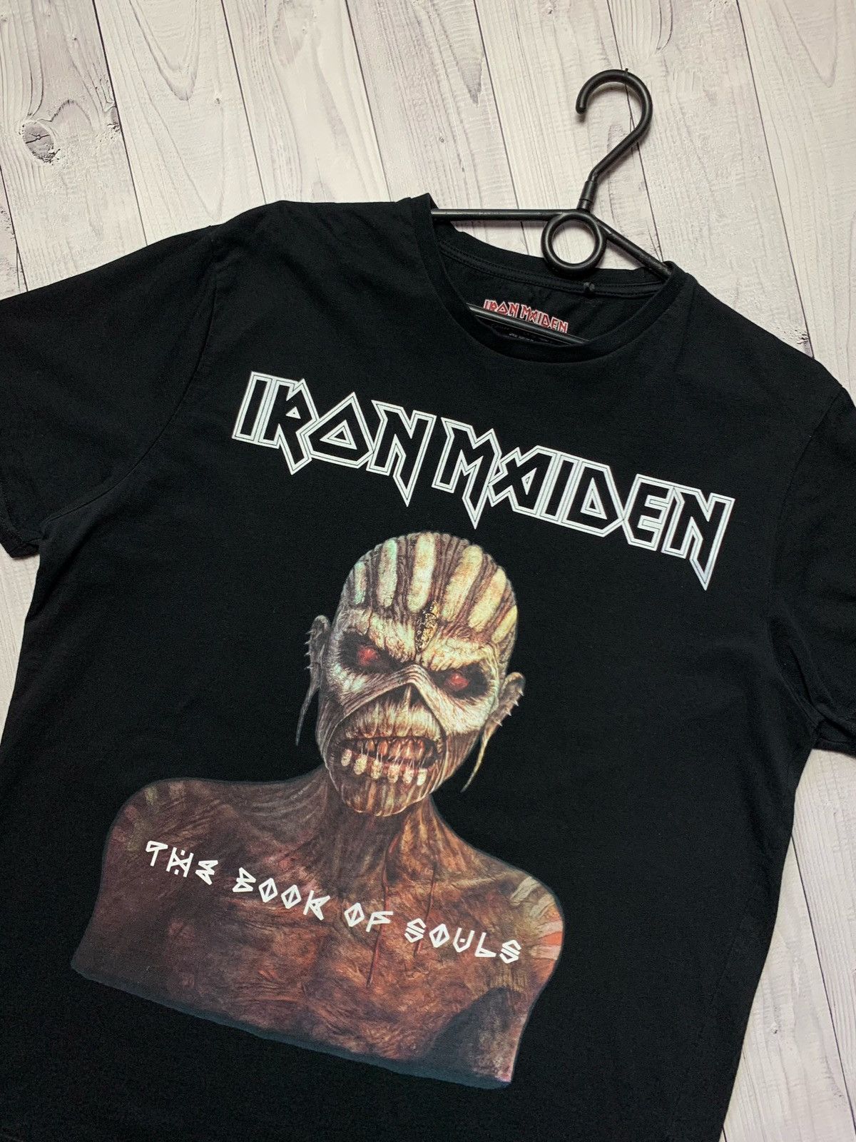 Band Tees × Iron Maiden × Vintage Iron maiden vintage T-shirt Size M Size US M / EU 48-50 / 2 - 2 Thumbnail