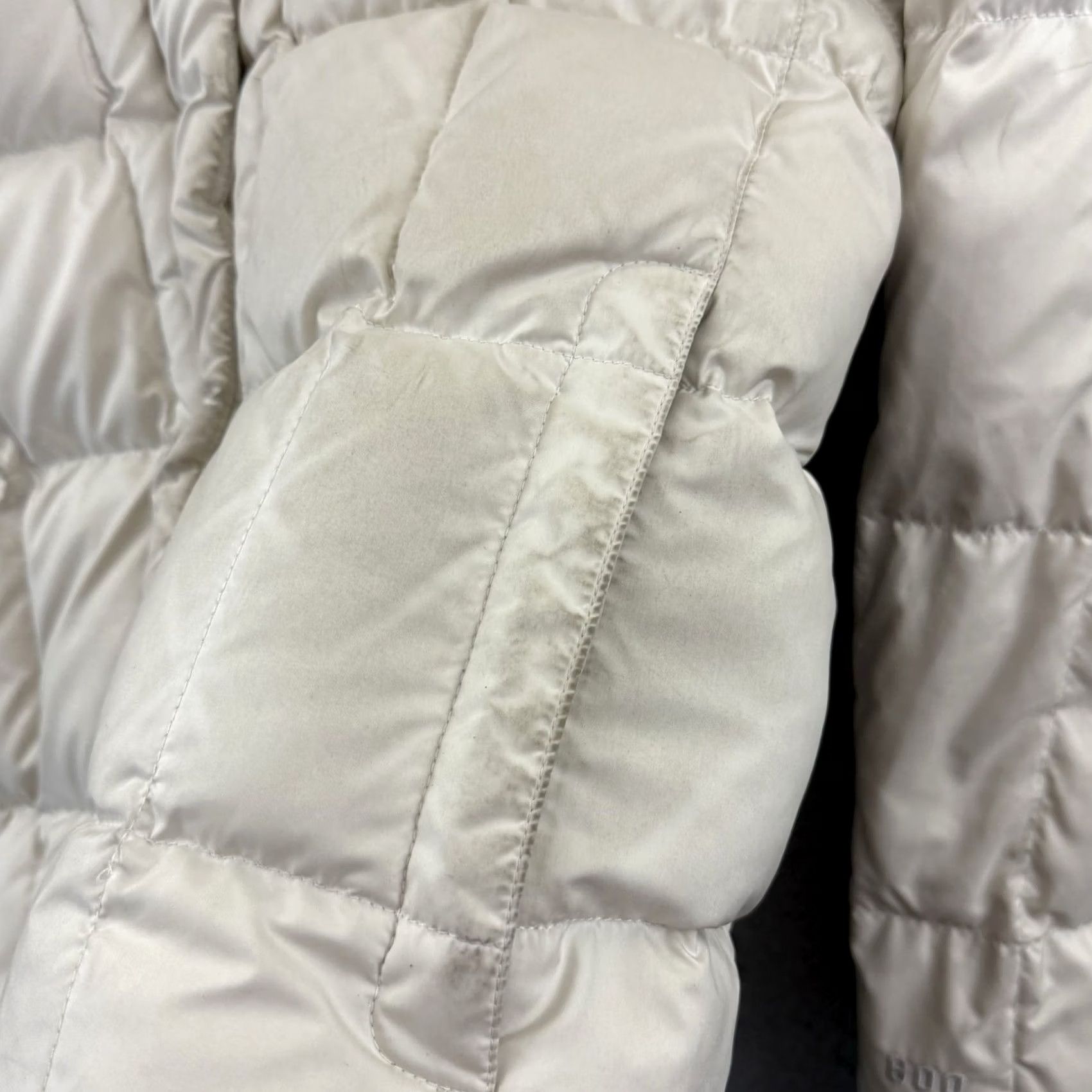 The North Face The North Face Puffer Jacket Womens Small Cream 600 Down Insulated Outerwear Zip Size S / US 4 / IT 40 - 6 Thumbnail
