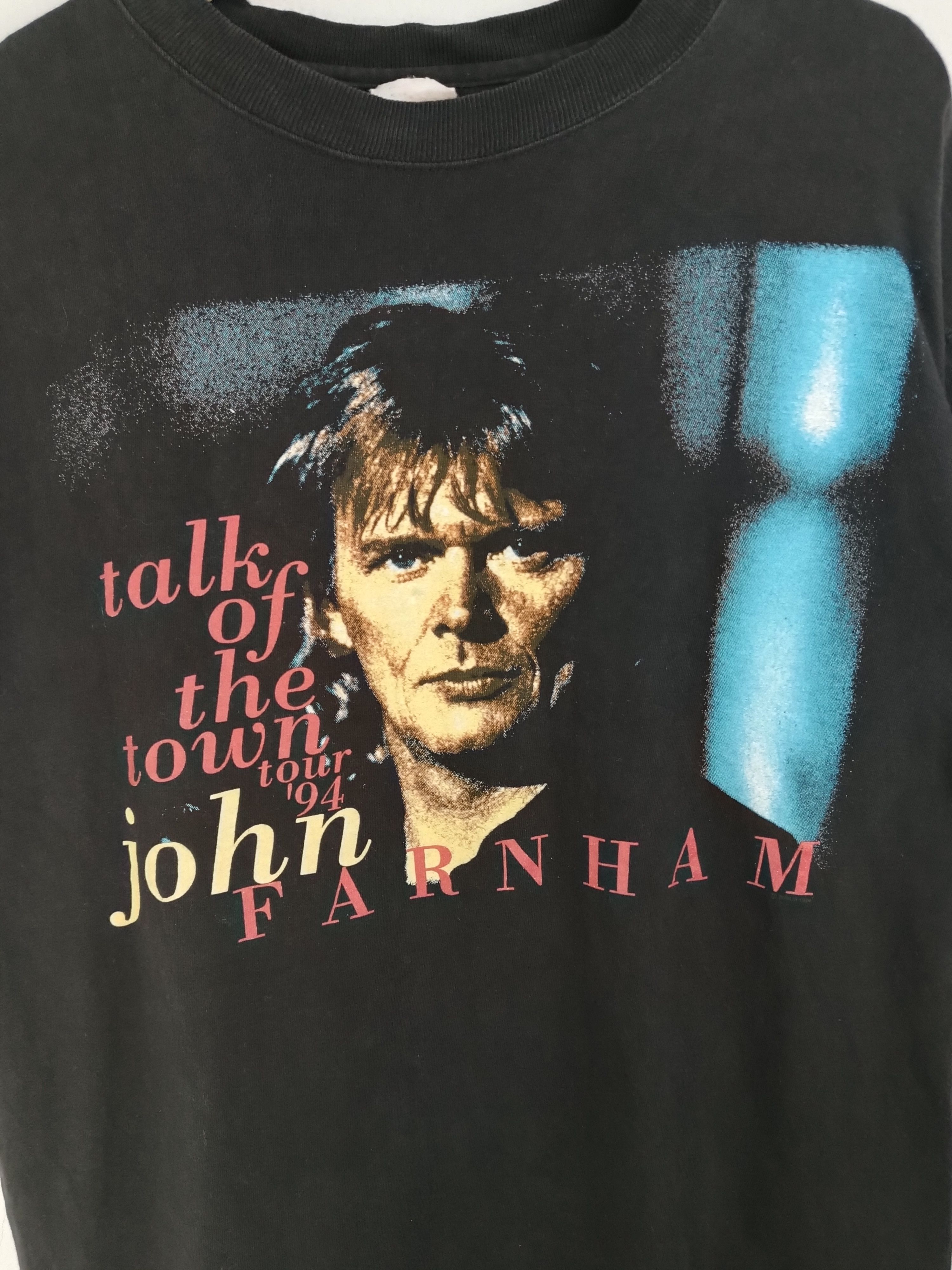 Band Tees VINTAGE '94 JOHN FARNHAM TALK OF THE TOWN TEE aussie celine Size US L / EU 52-54 / 3 - 9 Thumbnail