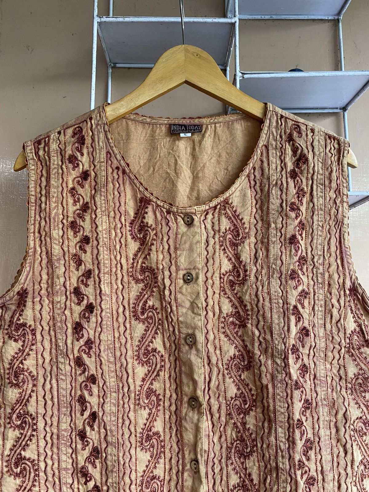 If Six Was Nine Japanese Indian Styled Top Ifsixwasnine Lgb AA0030 Size US L / EU 52-54 / 3 - 2 Thumbnail
