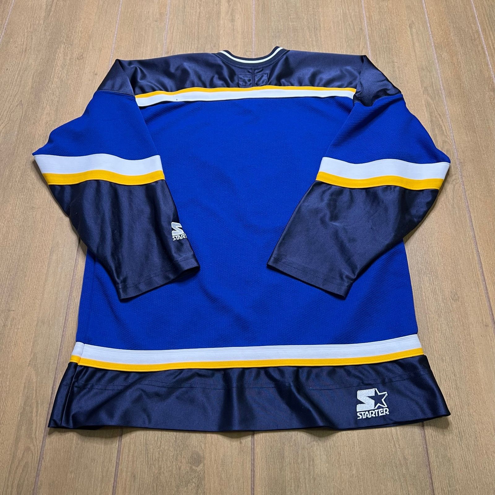 Starter Youth St. Louis Blues Starter NHL Hockey Jersey Blue L/XL Size US S / EU 44-46 / 1 - 4 Thumbnail