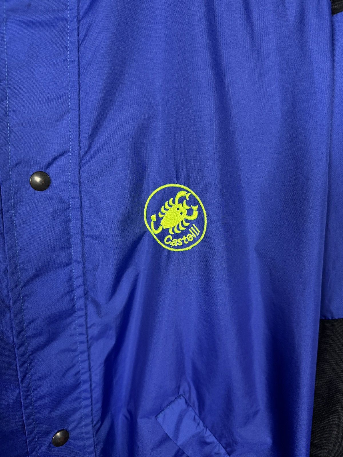 Vintage Castelli Italia Vintage Full Zip Cycling Jacket Windbreaker Size US XL / EU 56 / 4 - 6 Thumbnail