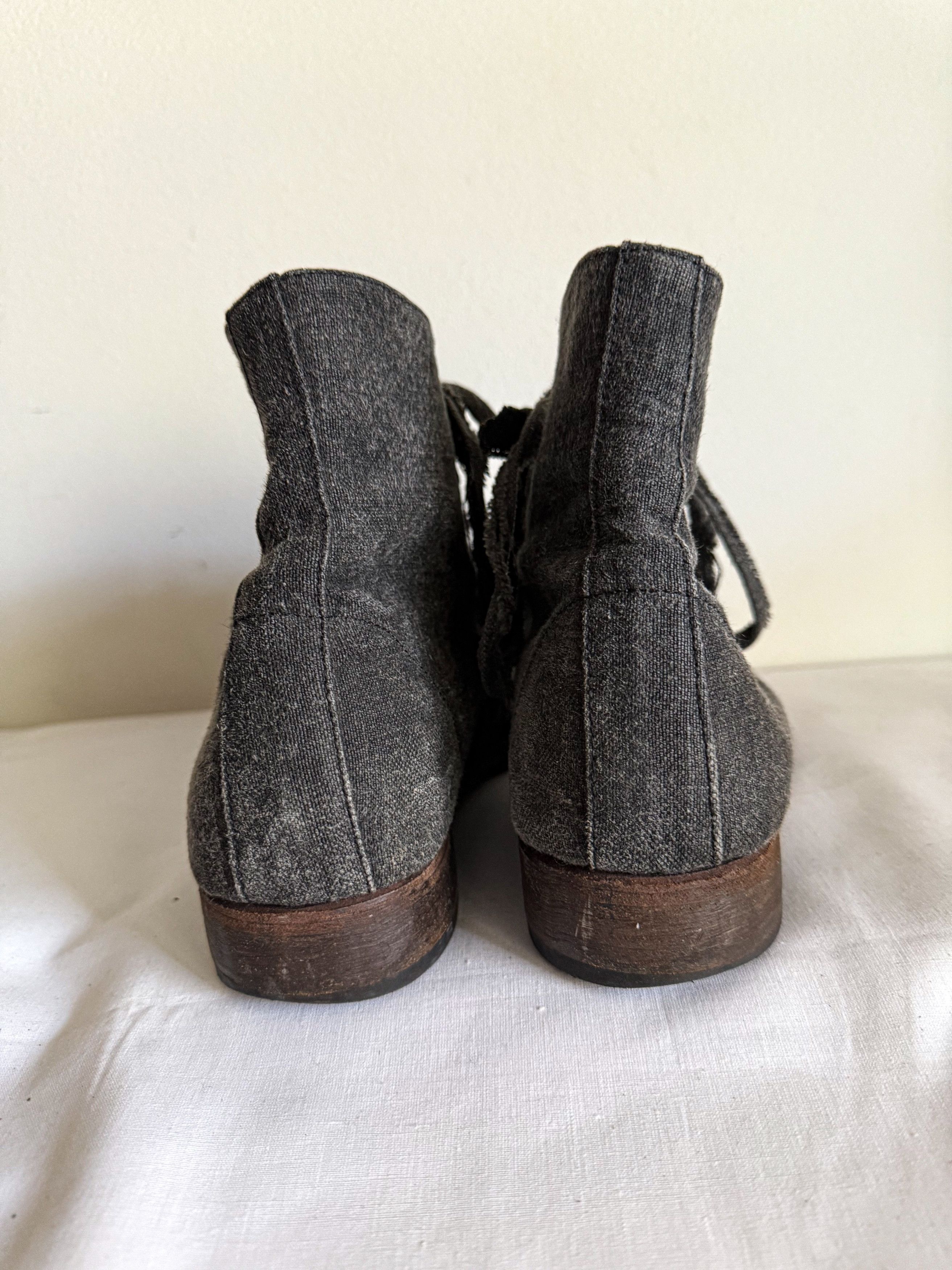 Carpe Diem Rare Ankle Boot Linen Dubbed Size US 9 / EU 42 - 9 Thumbnail