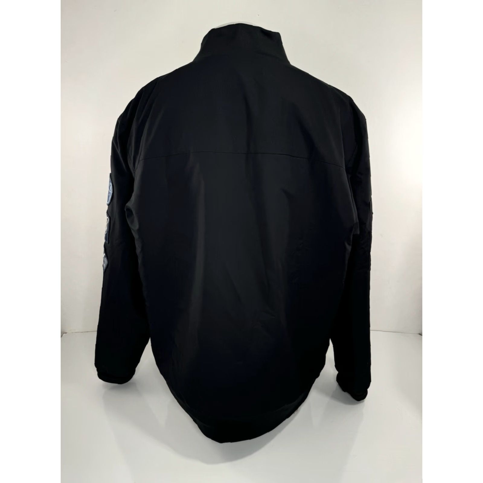 The North Face THE NORTH FACE Jacket XL Black Zip - Rare AXE THROWING / BEAR Patch - Men XL Vintage? Size US XL / EU 56 / 4 - 4 Thumbnail