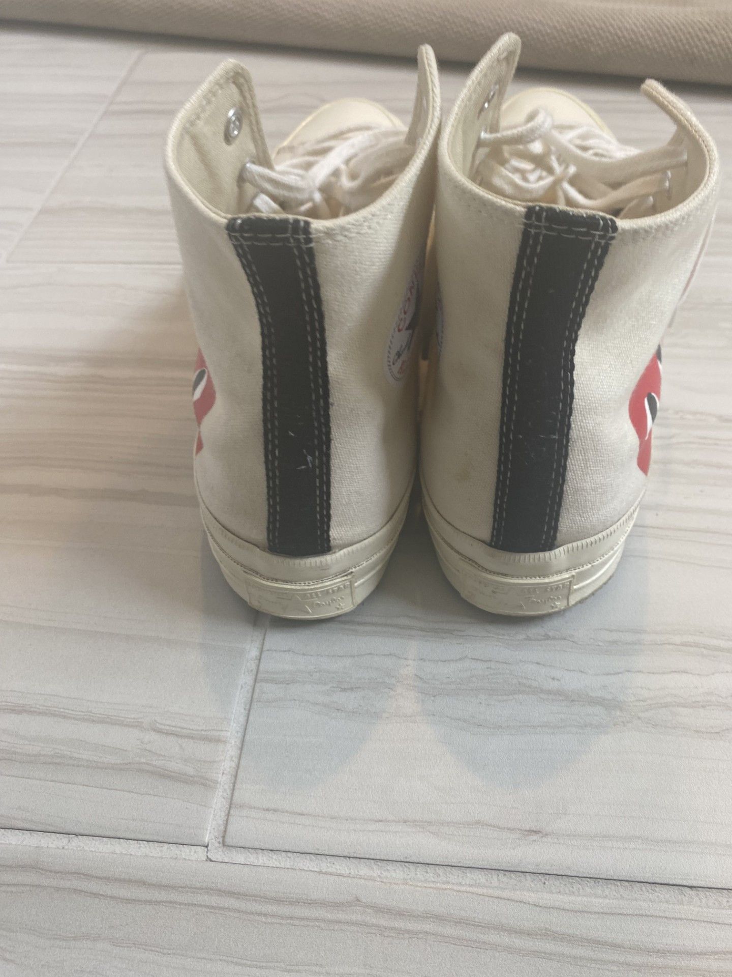 Comme des Garcons PLAY Comme Des Garcons Play Chuck 70 Cream Size US 11 / EU 44 - 3 Thumbnail