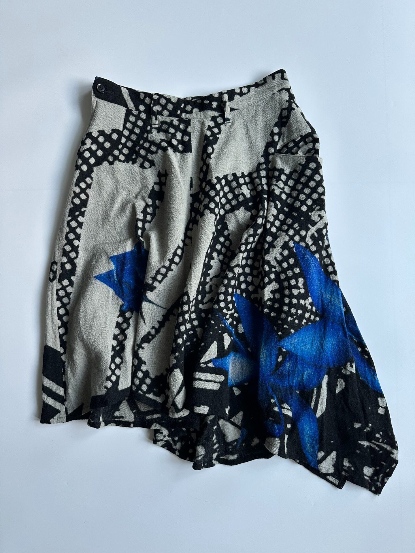 Other YOHJI YAMAMOTO 1998AW Irregular Floral Dress| Size 28" / US 6 / IT 42 - 5 Thumbnail