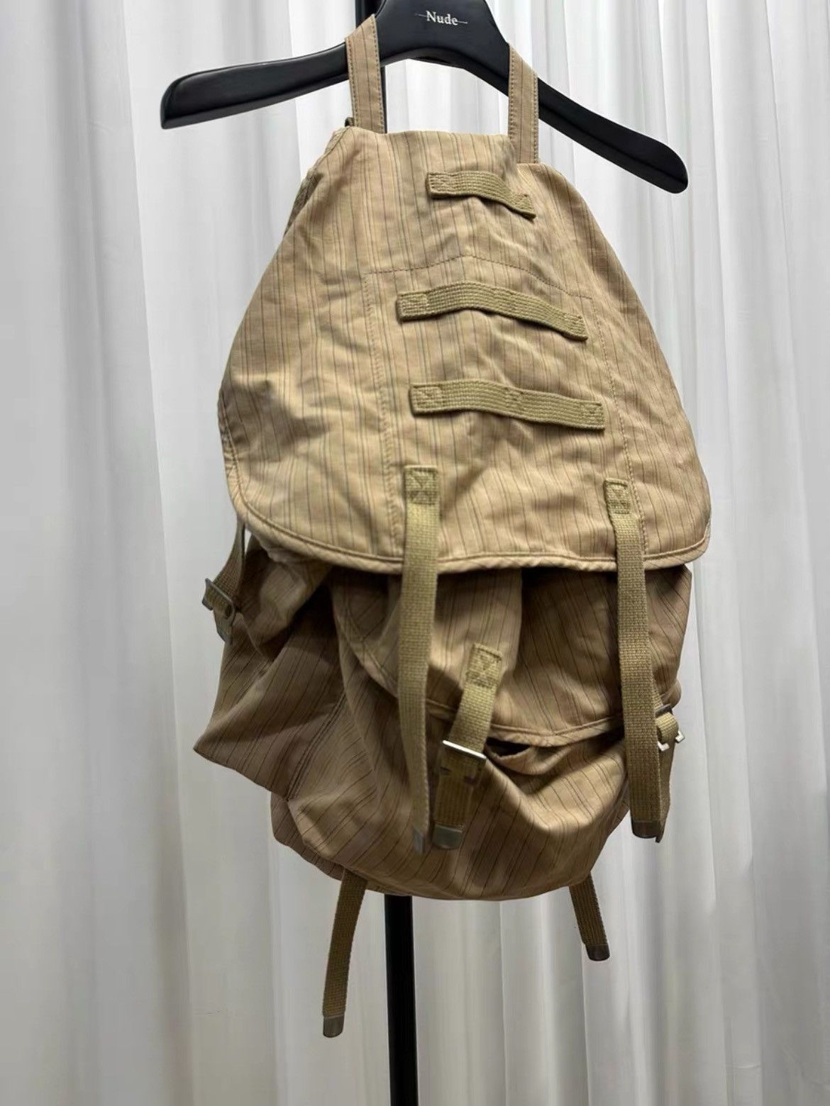 Junya Watanabe Junya Watanabe Wool Stripe Backpack Size ONE SIZE - 1 Thumbnail