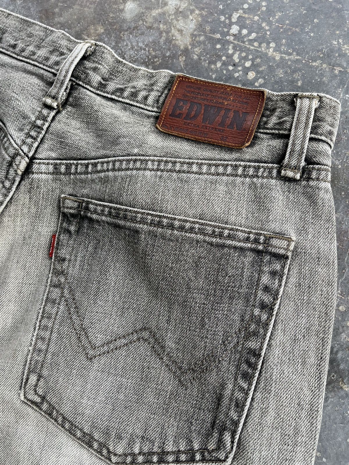 Edwin × If Six Was Nine × Japanese Brand Baggy Edwin Mudwash Denim Size US 33 - 23 Thumbnail
