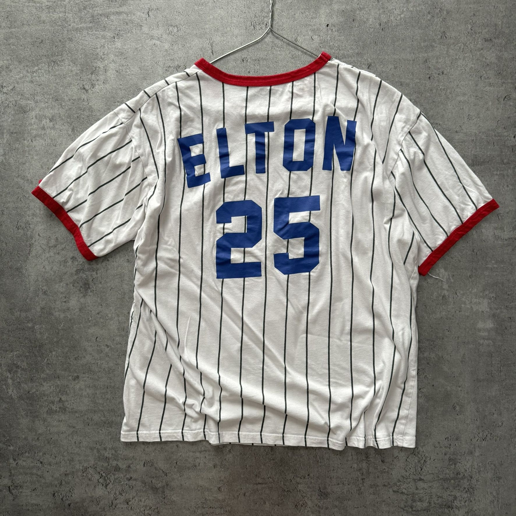 Band Tees ELTON JOHN 25 BASEBALL VINTAGE TEE Size US XL / EU 56 / 4 - 5 Thumbnail
