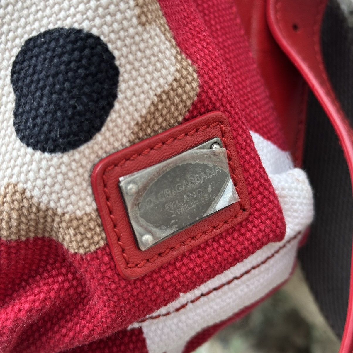 Dolce & Gabbana DOLCE & GABBANA POPPY Canvas Leather Multipocket Backpack Size ONE SIZE - 23 Thumbnail
