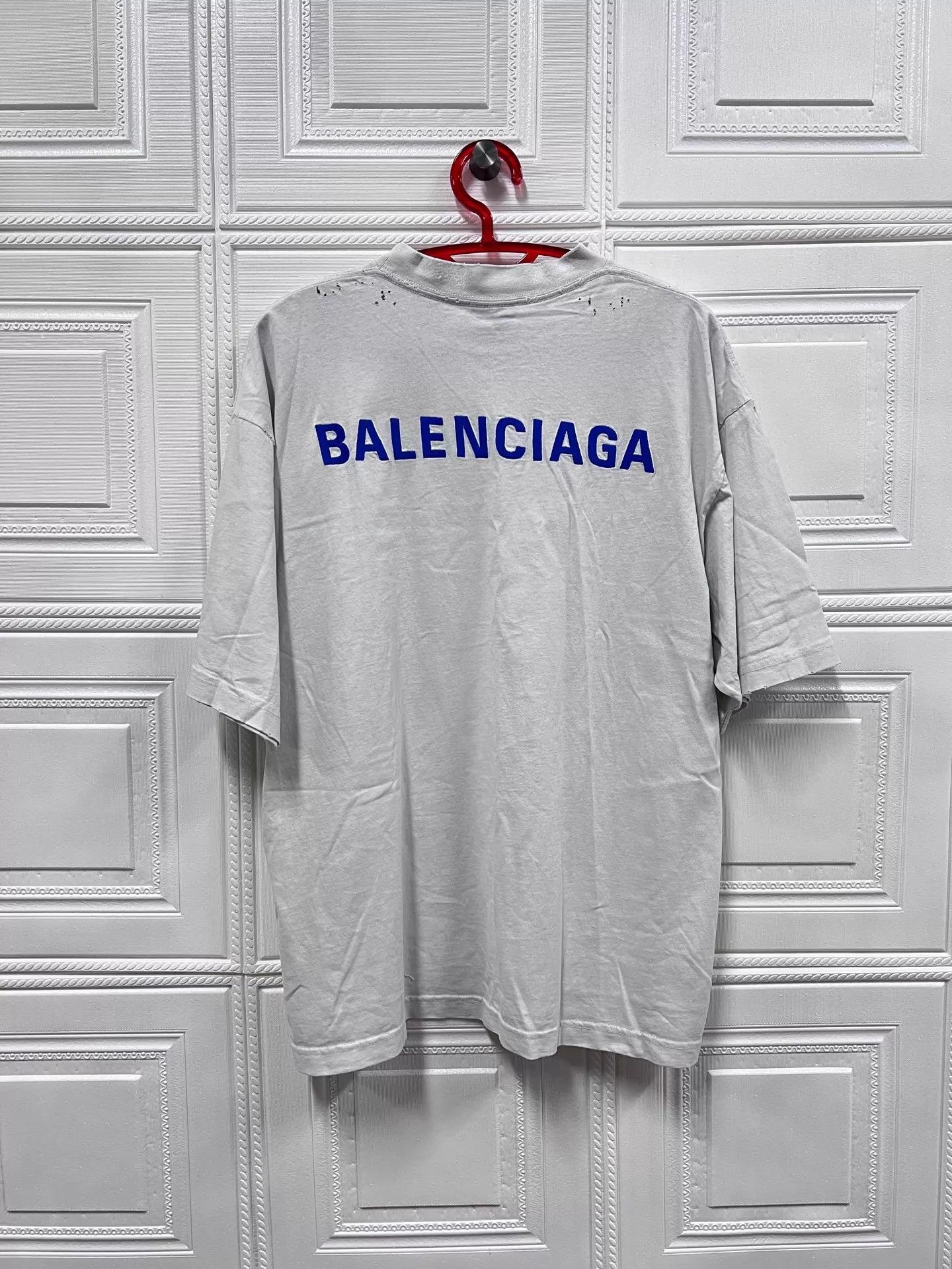 Balenciaga Balenciaga 25ss Embroidered Logo Short Tee XS 99 New Size US XS / EU 42 / 0 - 2 Thumbnail