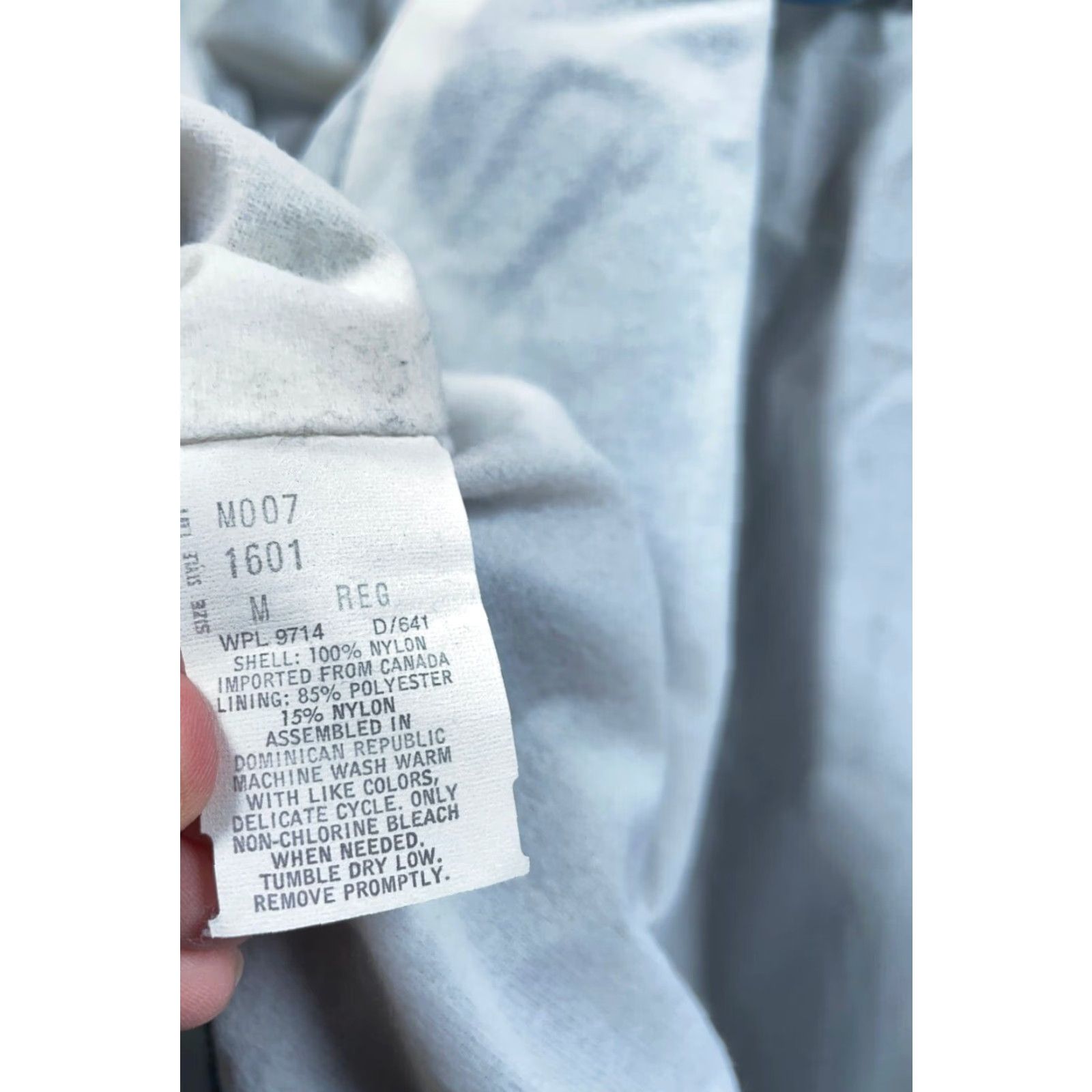 Vintage VTG Yes Fieldmaster Windbreaker Jacket Outdoor Dark Blue Medium Adult Mens Regular Snap Button Pockets Short Nylon Solid Zip Full Lining Polyester Size US M / EU 48-50 / 2 - 4 Thumbnail