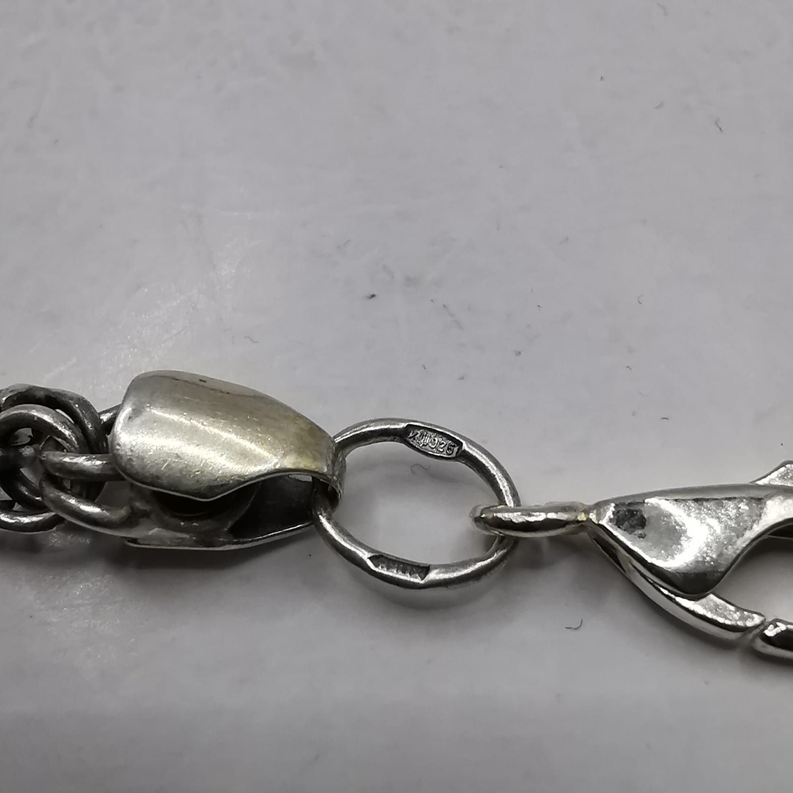 Vintage Vintage Jewelry Chain, 925 Sterling Silver, Signed 32,04g Size ONE SIZE - 4 Thumbnail