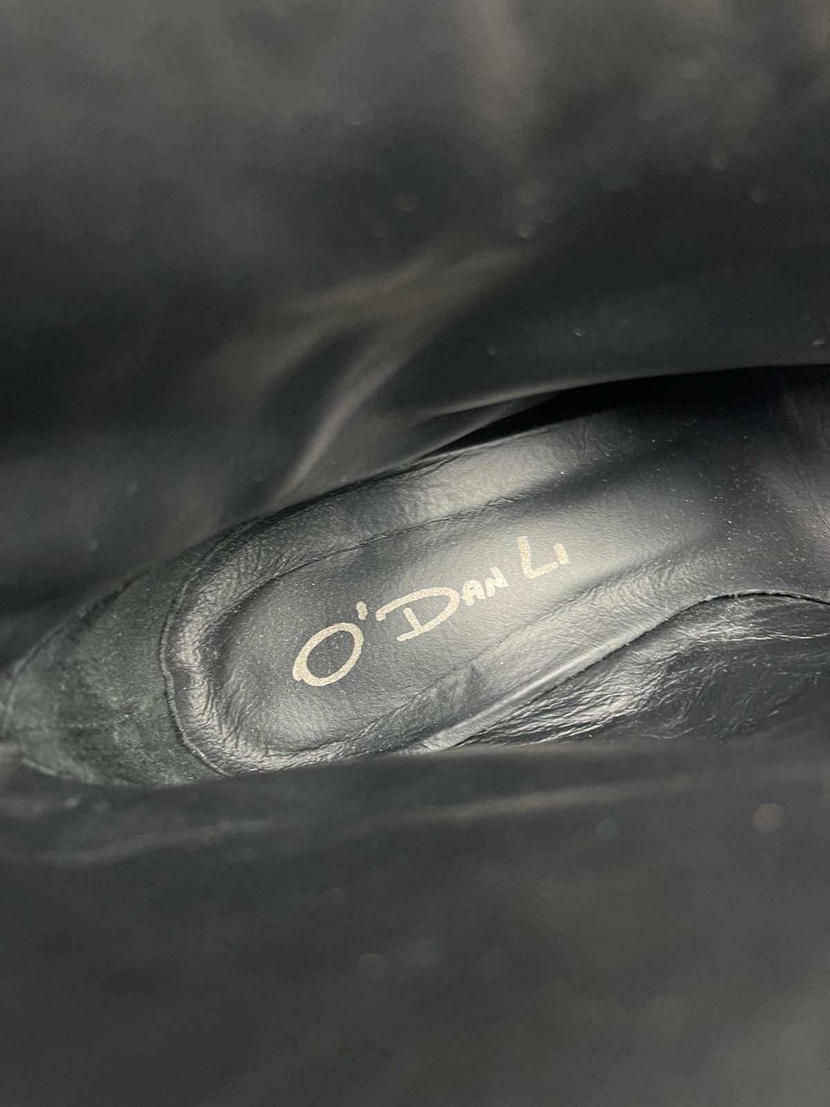 Seditionaries × Vintage Archive Avant Garde Opium Black Full Zip Heel Leather Boots Size US 7 / IT 37 - 9 Thumbnail