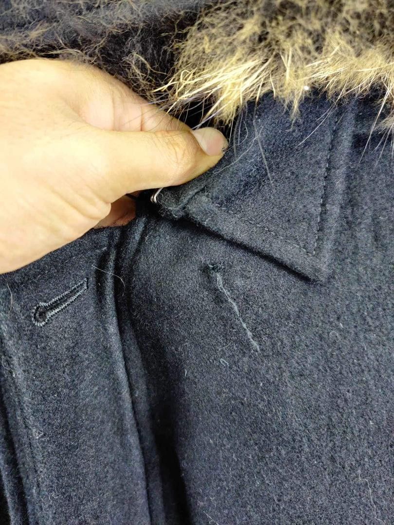 Japanese Brand × PPFM × Vintage Vintage PPFM Peyton Palace For Men Wool Faux Fur Jacket Size US M / EU 48-50 / 2 - 11 Thumbnail