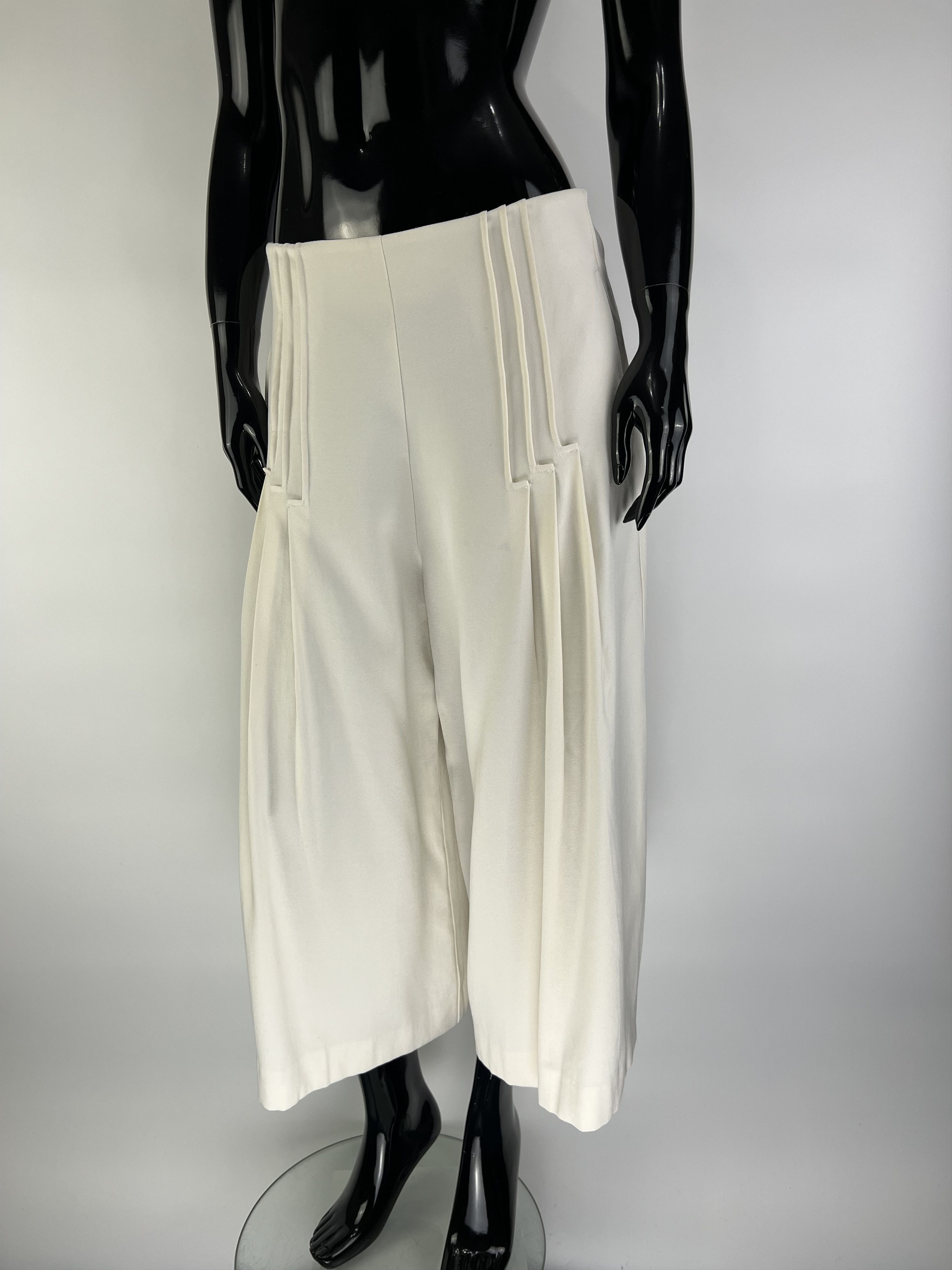 Reiss Reiss Wide Leg Trousers Pants High Rise Pleated Size US6 Size 28" / US 6 / IT 42 - 1 Thumbnail