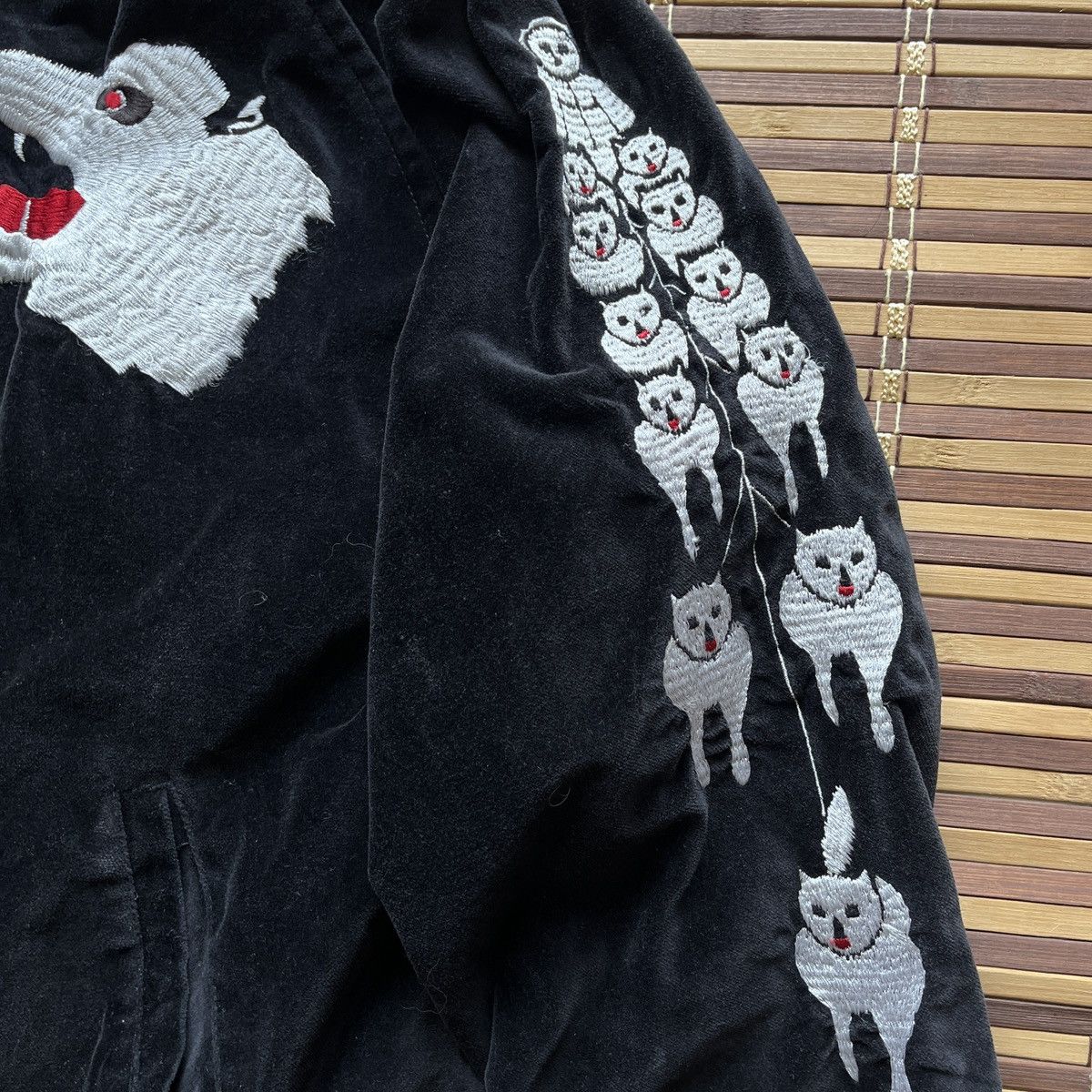 Toyo Enterprises × Vintage Vintage WW2 Velvet Sukajan Embroidery Japan Bomber Jacket Size US M / EU 48-50 / 2 - 14 Thumbnail