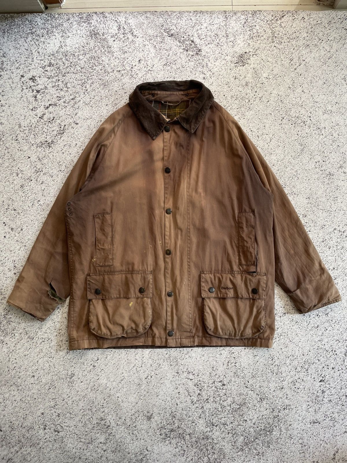 Vintage Vintage Barbour Beaufort Jacket Size US L / EU 52-54 / 3 - 2 Thumbnail