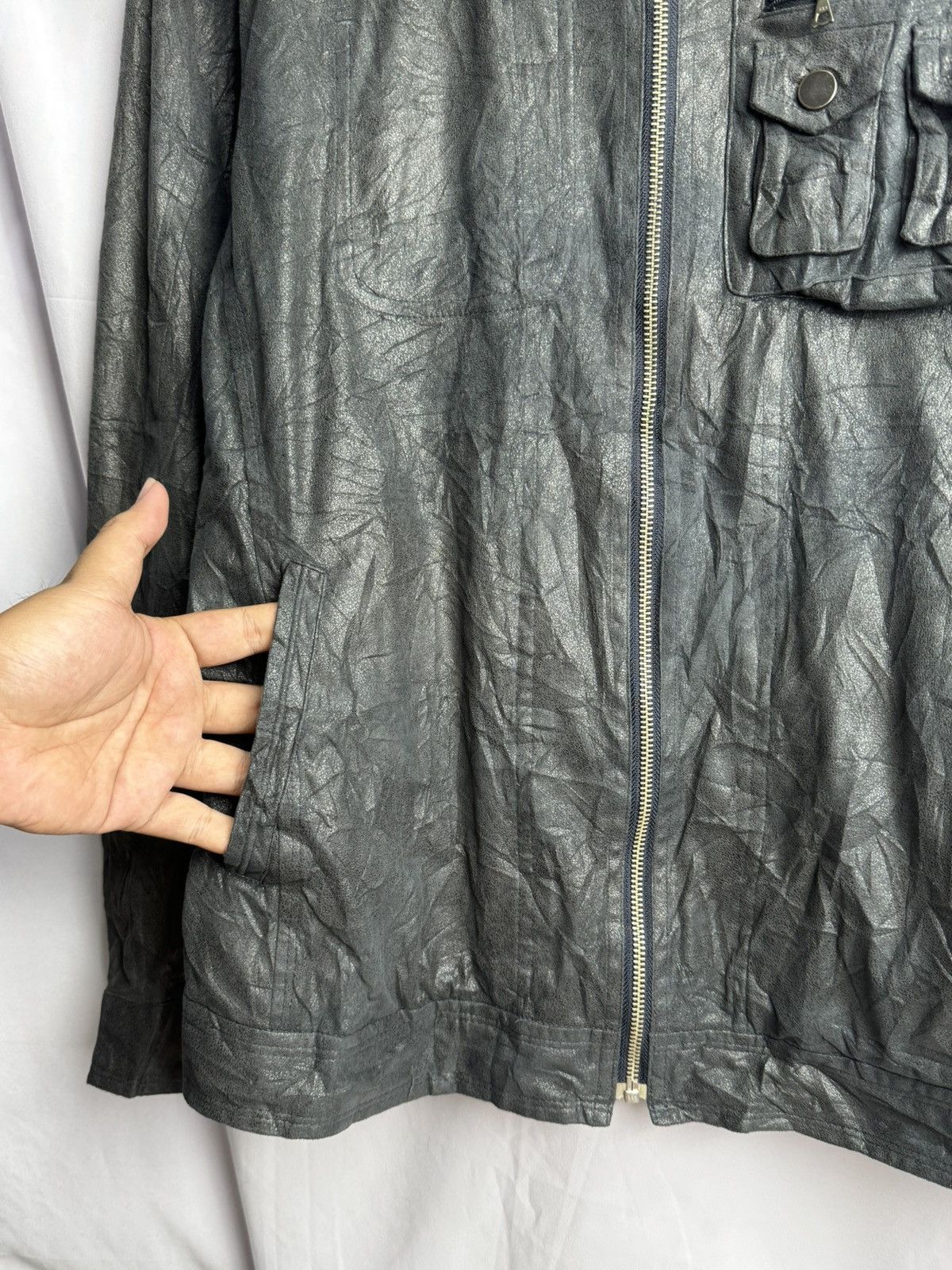 Isamu Katayama Backlash Waxed Jacket Lisa Alto Japanese Ifsix Lgb Styled Size US L / EU 52-54 / 3 - 5 Thumbnail