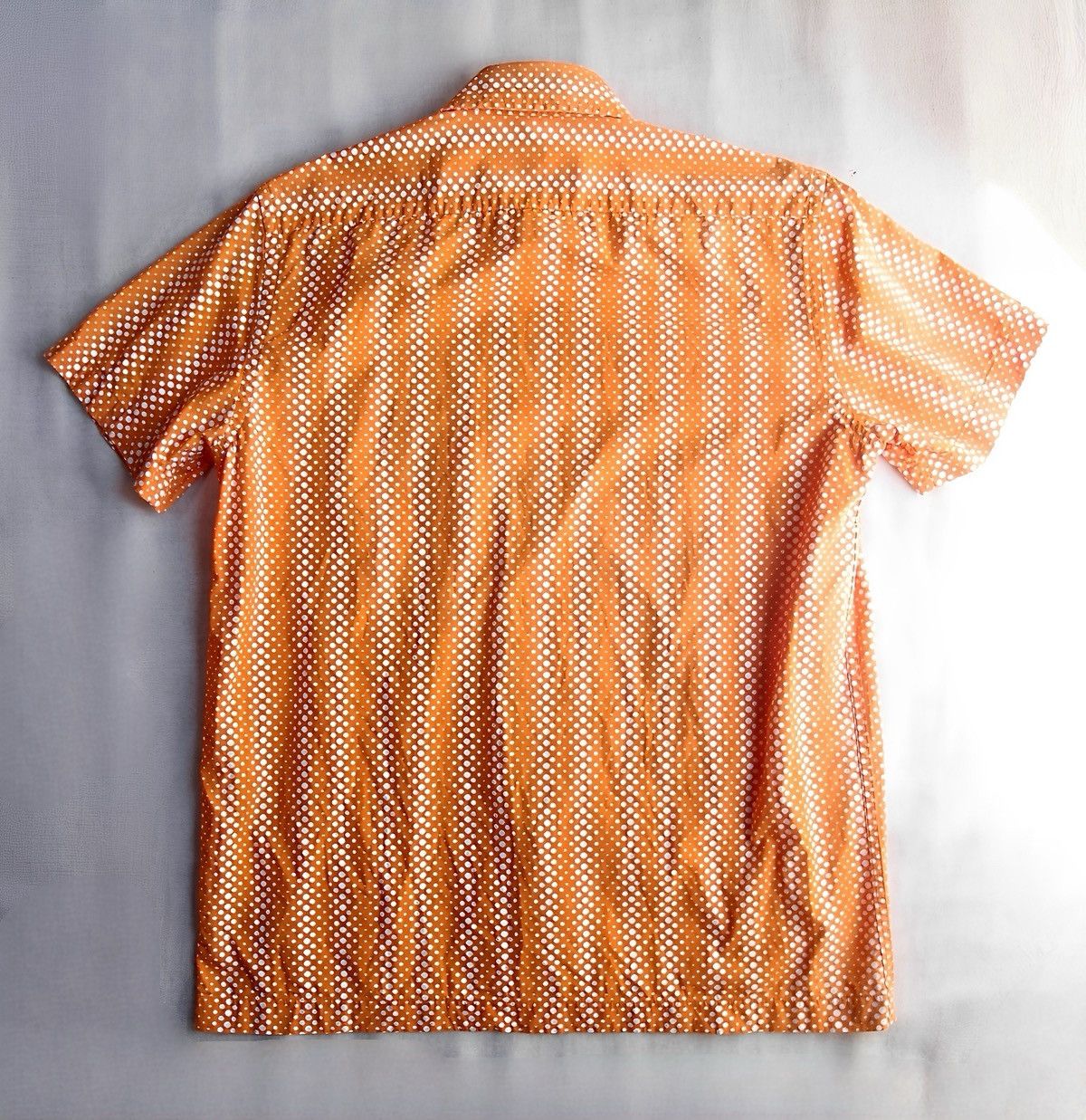 Paul Smith PS Paul Smith Orange Dot Short Sleeve Shirt Made in Portugal Size US S / EU 44-46 / 1 - 2 Thumbnail