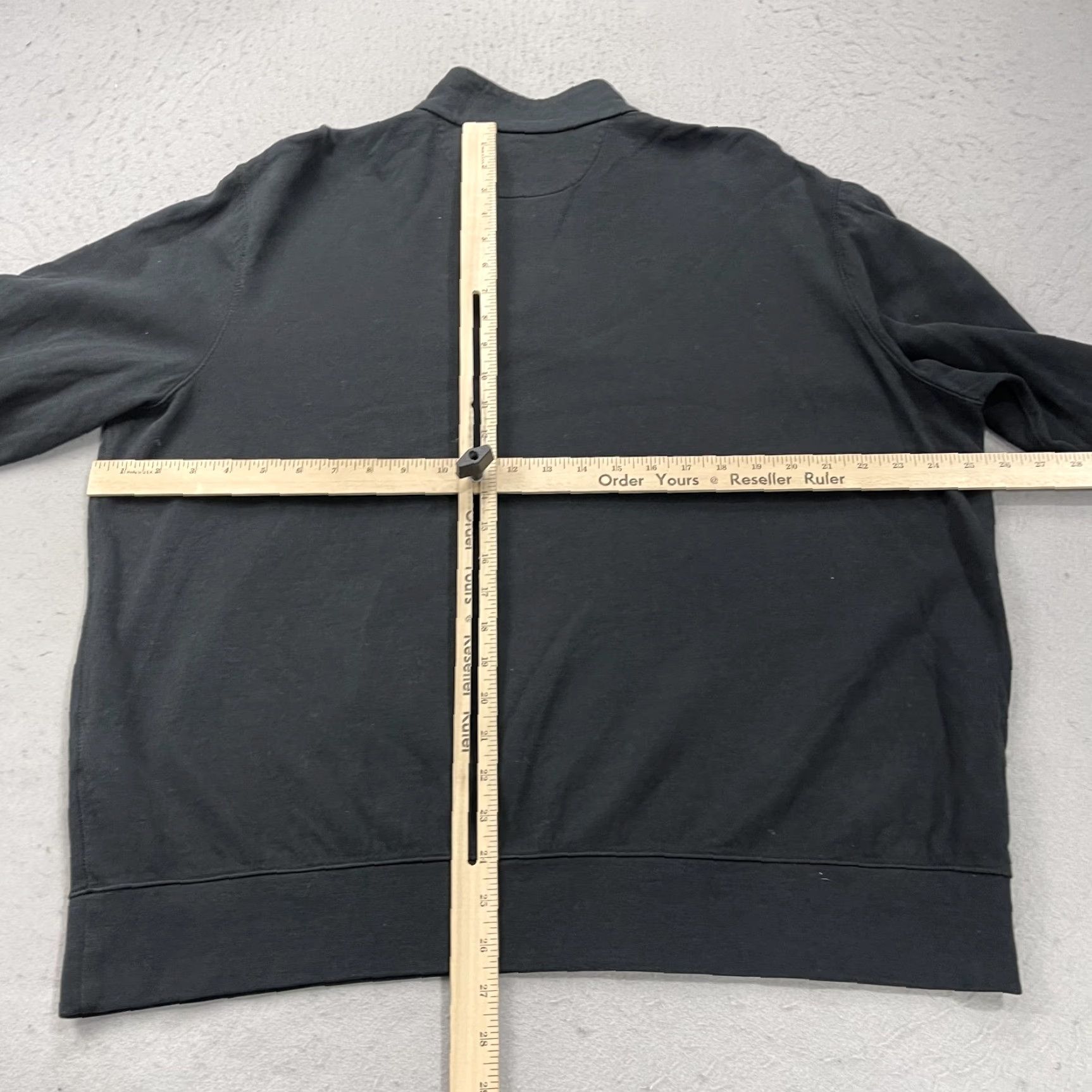 Polo Ralph Lauren Polo Ralph Lauren Sweater Mens XL Black Gray Performance 1/4 Quarter Zip Preppy Shirt Pullover Knit Mock Neck Zipper Embroidered Logo Vintage: No Size US XL / EU 56 / 4 - 7 Thumbnail