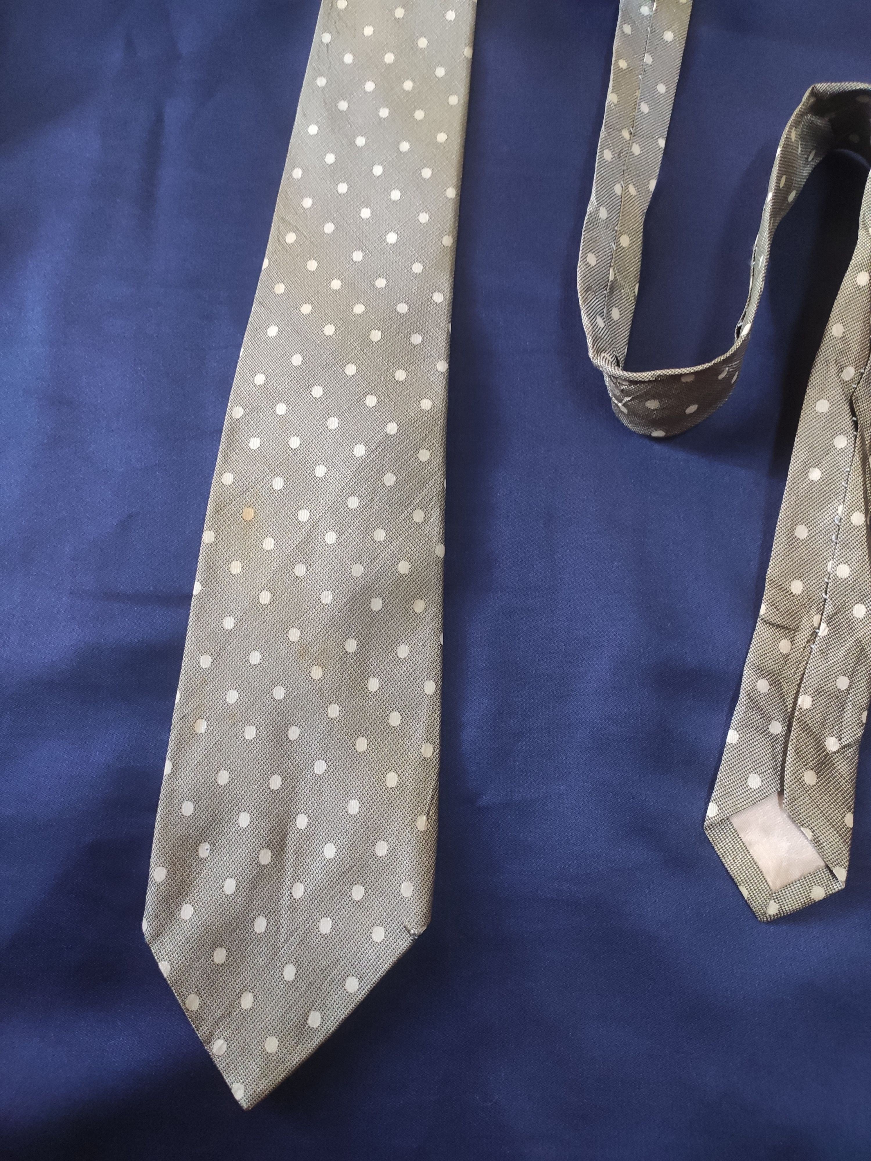 Designer × Issey Miyake × Japanese Brand IM Polka Dot Nectie / Tie Size ONE SIZE - 2 Thumbnail