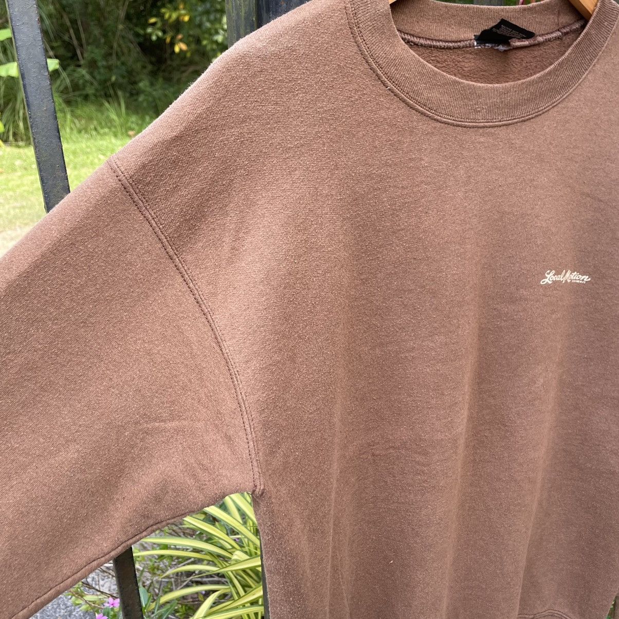 Vintage 🔥Vintage 90s Local Motion Big Logo Surf Skate Sweatshirts Size US M / EU 48-50 / 2 - 6 Thumbnail