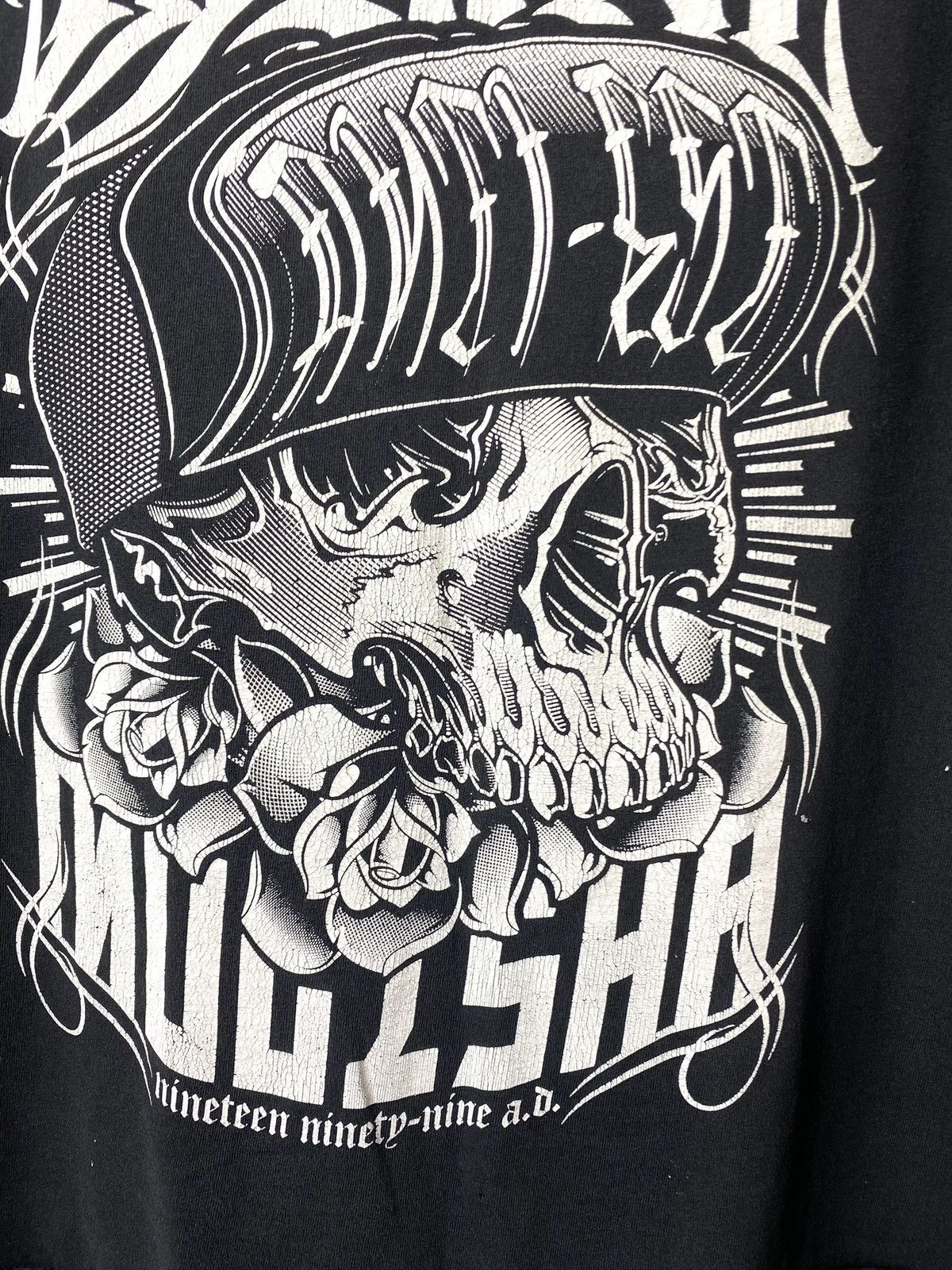 Metal Mulisha Vintage Metal Mulisha Scull Chain TShirt West Coast Choppers Size US L / EU 52-54 / 3 - 4 Thumbnail