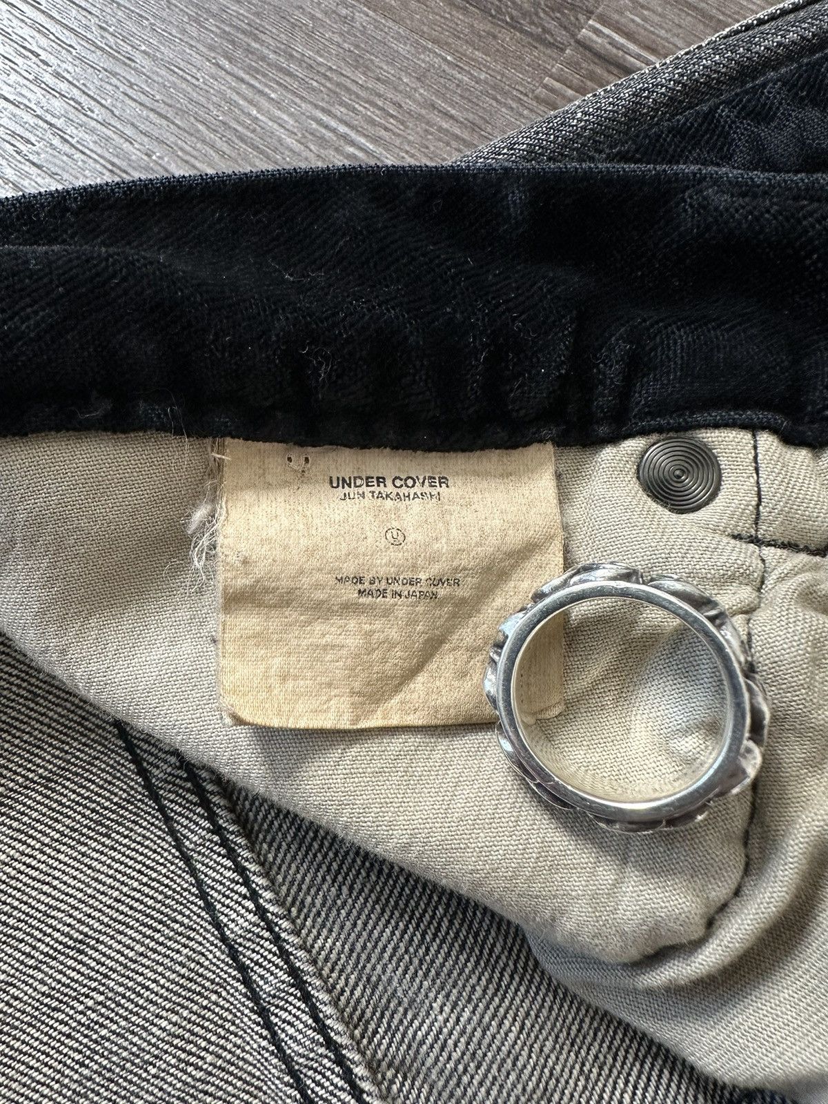 Undercover Undercover AW 02 Crash Denim Jeans Size US 29 - 17 Thumbnail
