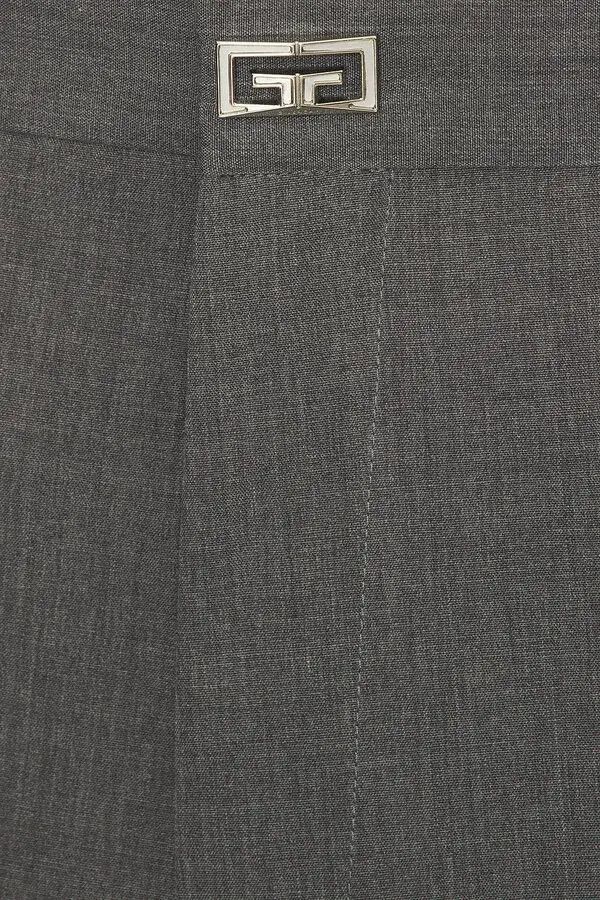 Givenchy o1n1vont0326 Metal Detail Pants in Grey Size US 34 / EU 50 - 3 Thumbnail