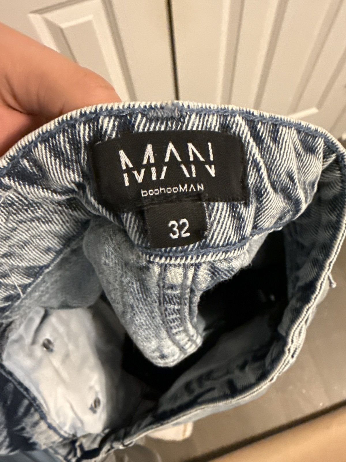 Boohoo Boohoo x lil durk patchwork jeans Size US 32 / EU 48 - 3 Thumbnail