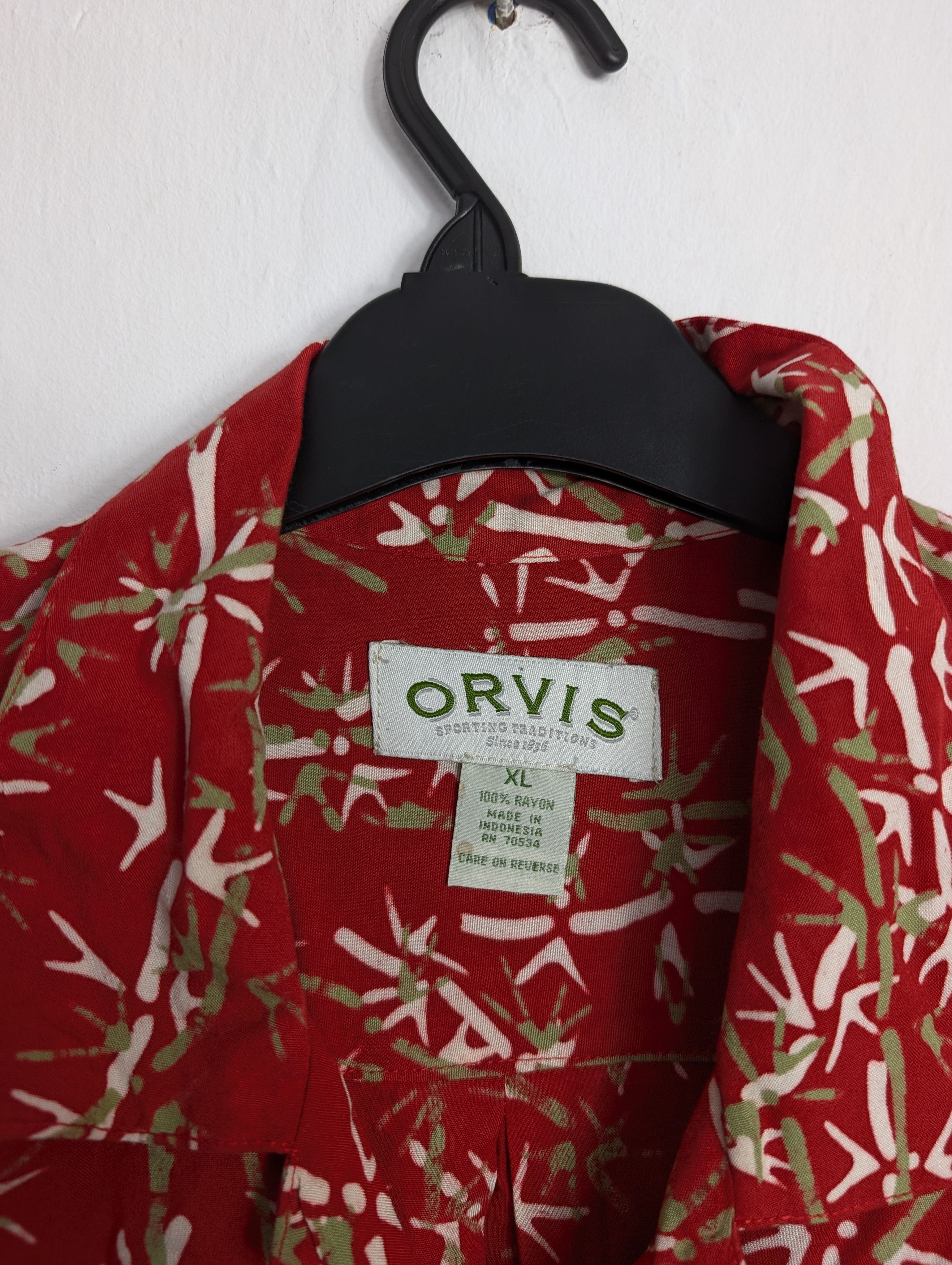 Vintage Vintage Y2K Hawaiian Shirt - Summer Floral Palm Tree Print Size US XL / EU 56 / 4 - 3 Thumbnail