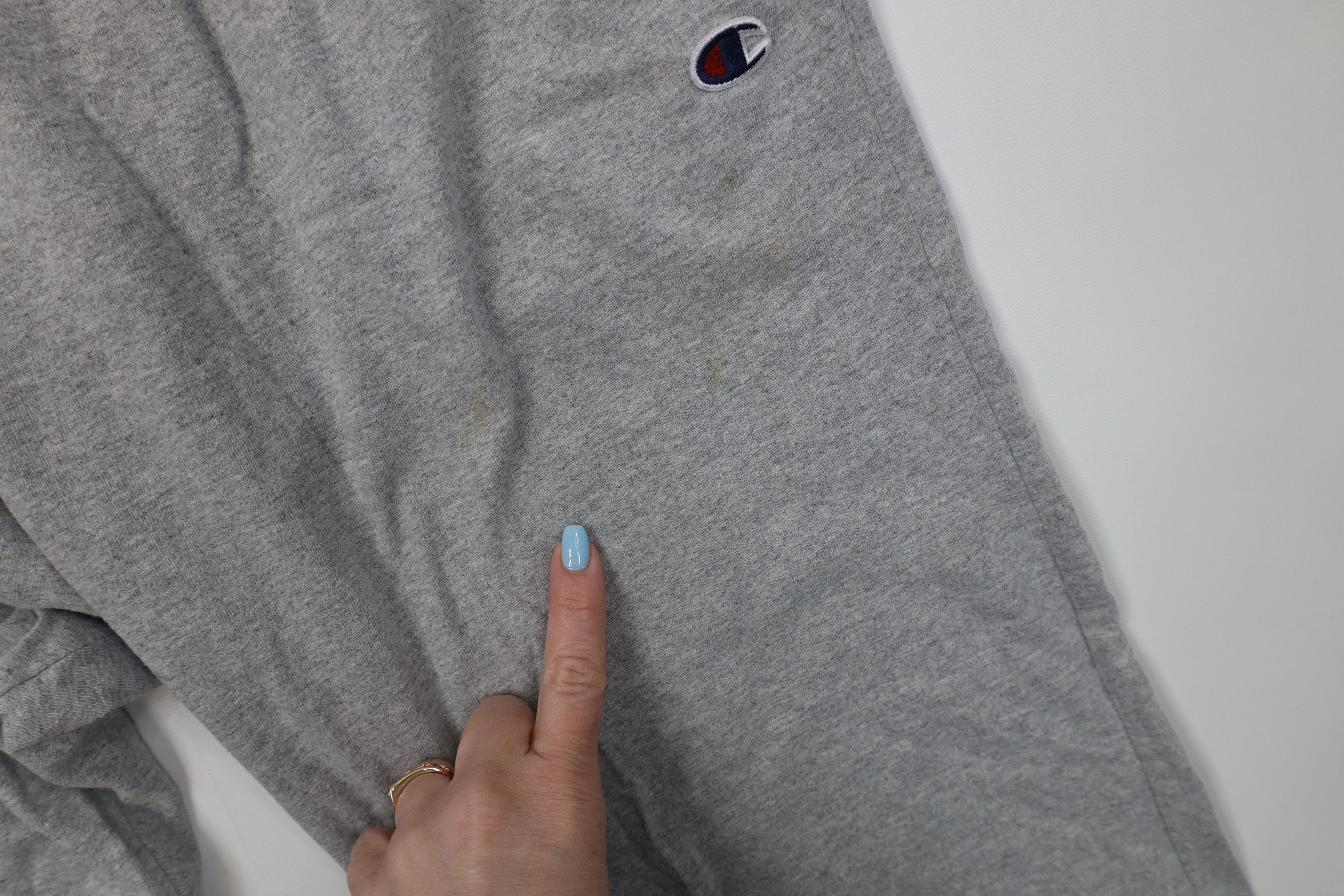 Champion Vintage Y2K Champion Wide Leg Sweatpants Pants Gray Size US 38 / EU 54 - 6 Thumbnail