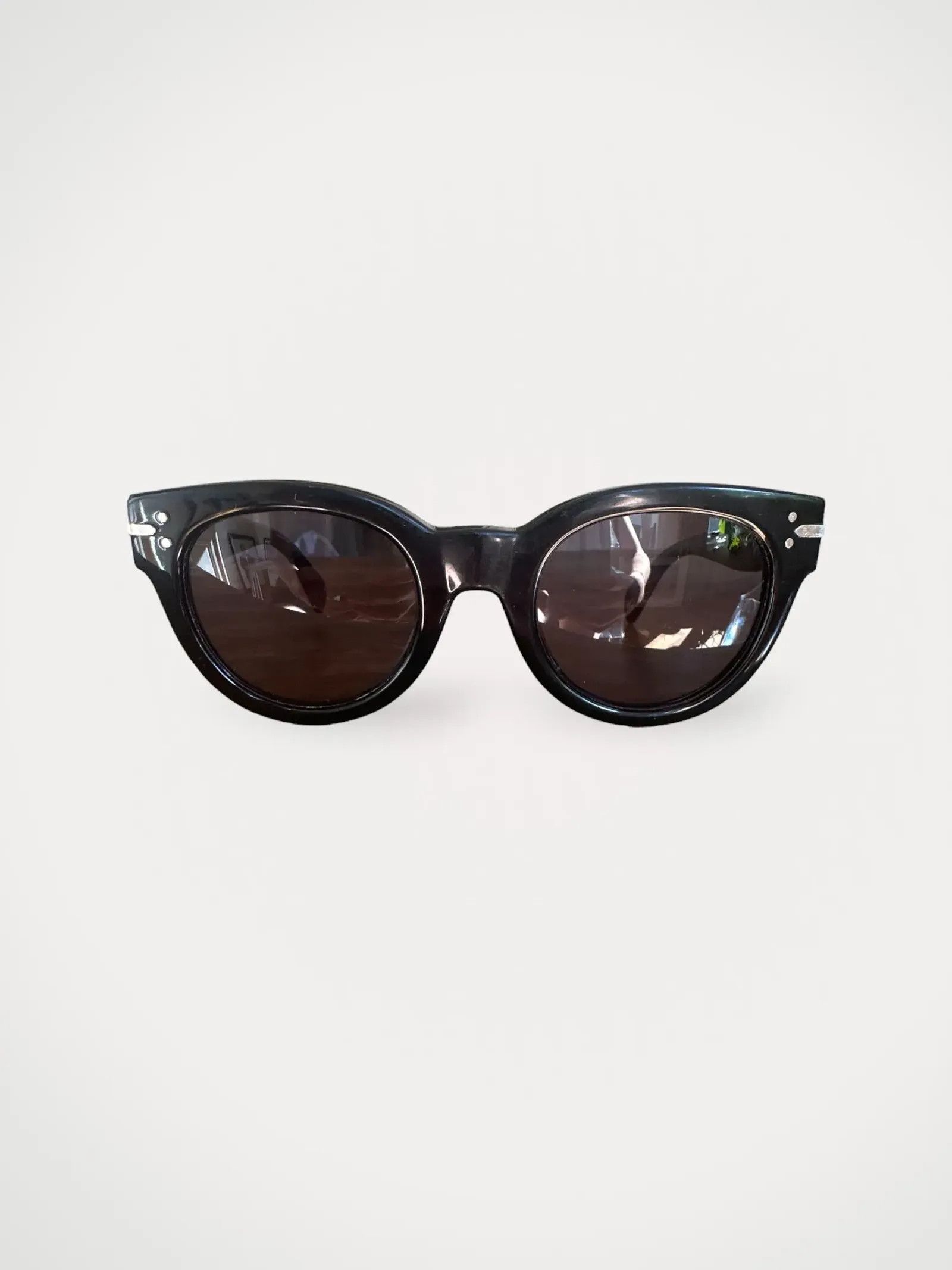 Image of Celine Céline Sunglasses in Black, Women's