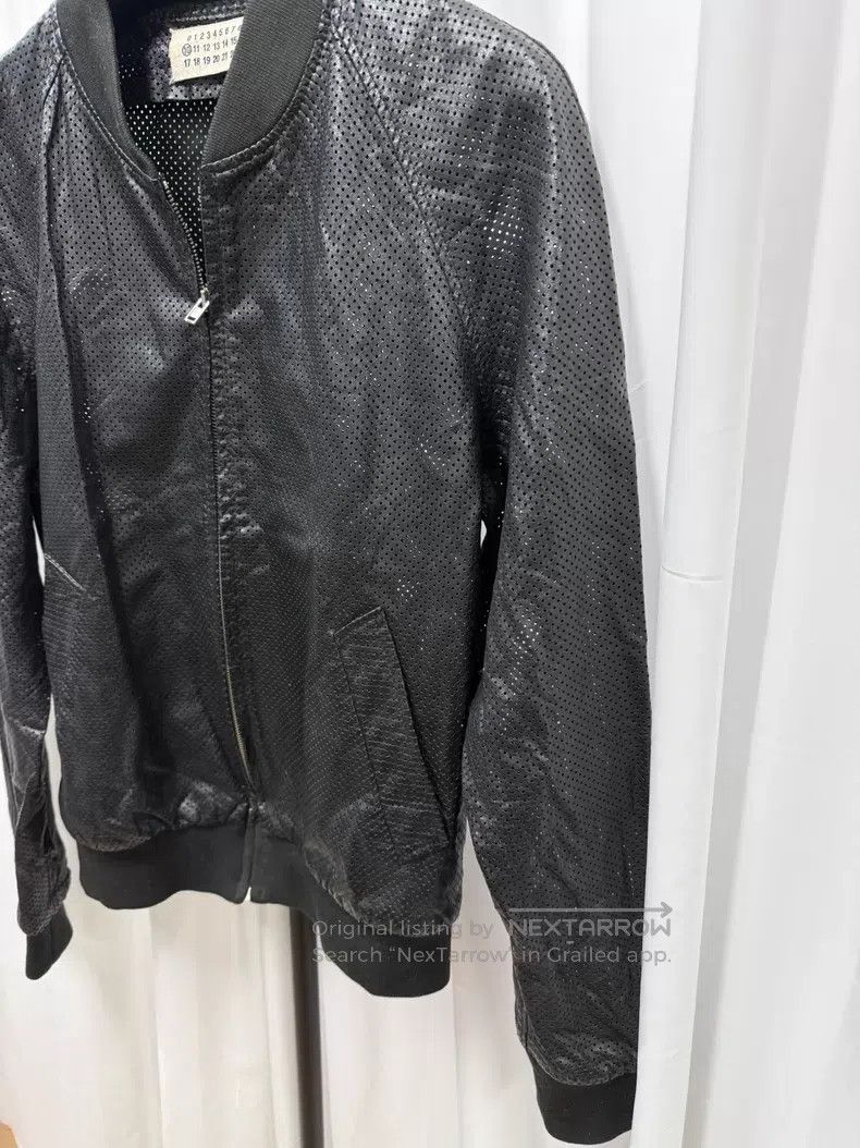 Maison Margiela Maison Margiela Laser Perforated Leather Jacket Size US M / EU 48-50 / 2 - 2 Thumbnail