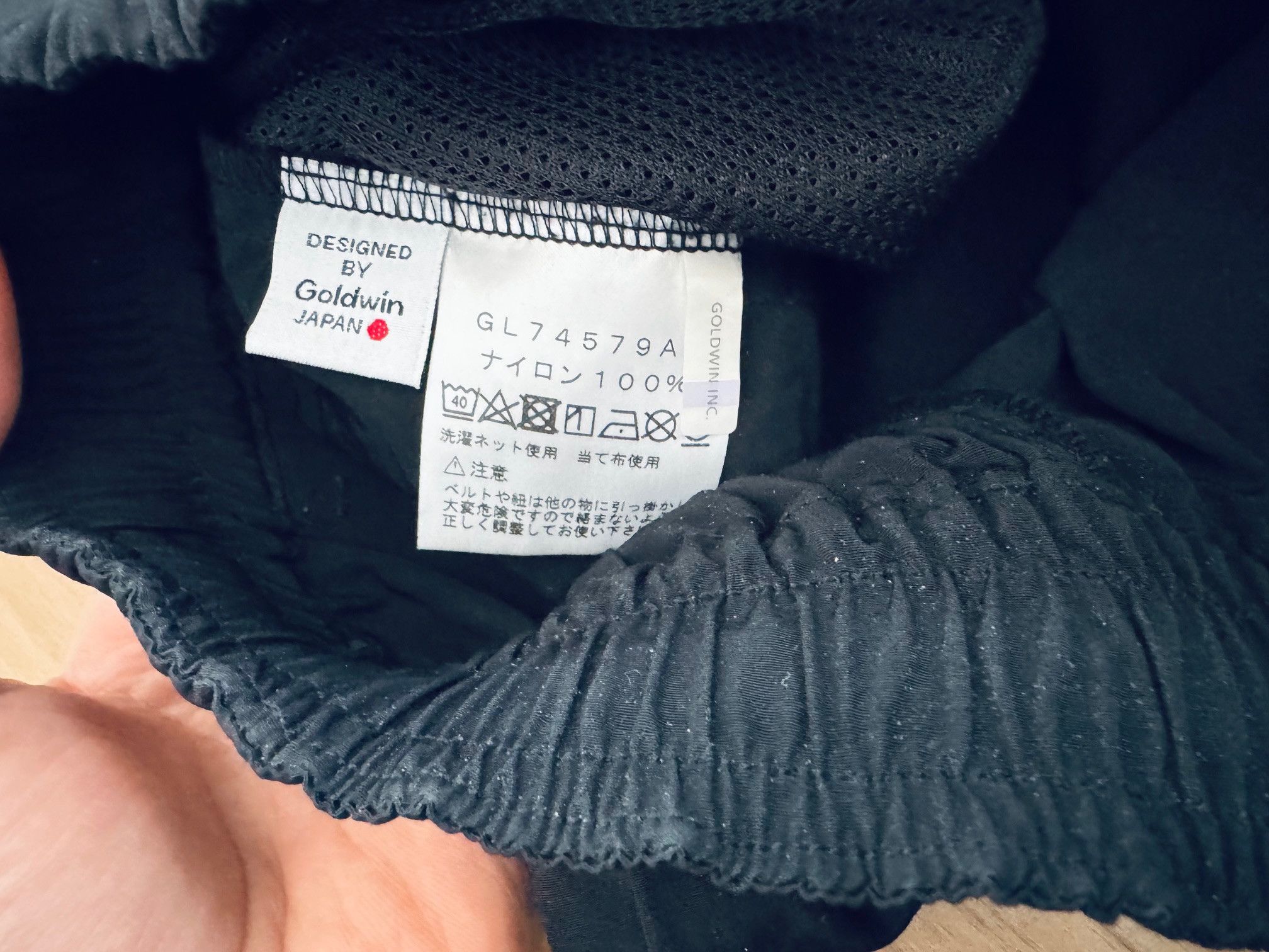 Goldwin Goldwin Wide Easy Nylon Pants - ARKnet collab Size US 32 / EU 48 - 4 Thumbnail