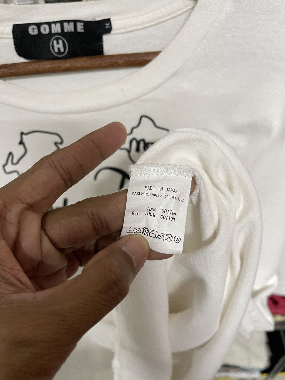 gomme Gomme Homme Charlotte Perriand Boxy Tee Size US M / EU 48-50 / 2 - 7 Thumbnail