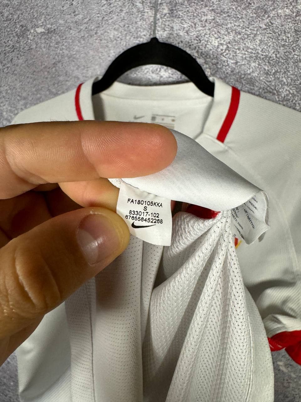 Nike Vintage Sevilla 2018/19 Nike Home Soccer Jersey Small Size US S / EU 44-46 / 1 - 11 Thumbnail