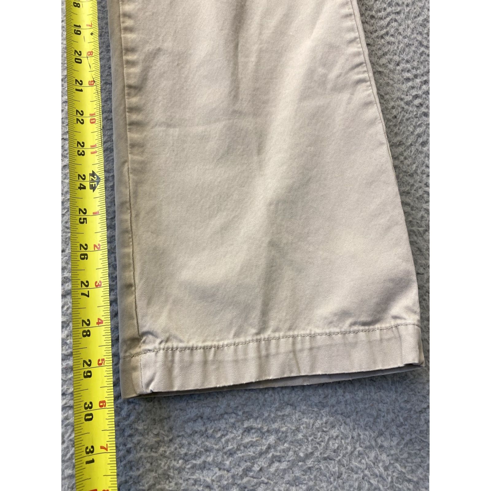 Banana Republic BANANA REPUBLIC Athletic Fit Chino Pants Mens 30x30 Tan Slimming Regular Cotton Blend Size US 30 / EU 46 - 4 Thumbnail