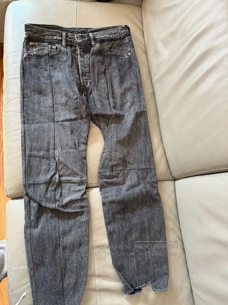 Vetements Vetements Levis Patchwork Denim Jeans. Size US 32 / EU 48 - 2 Thumbnail