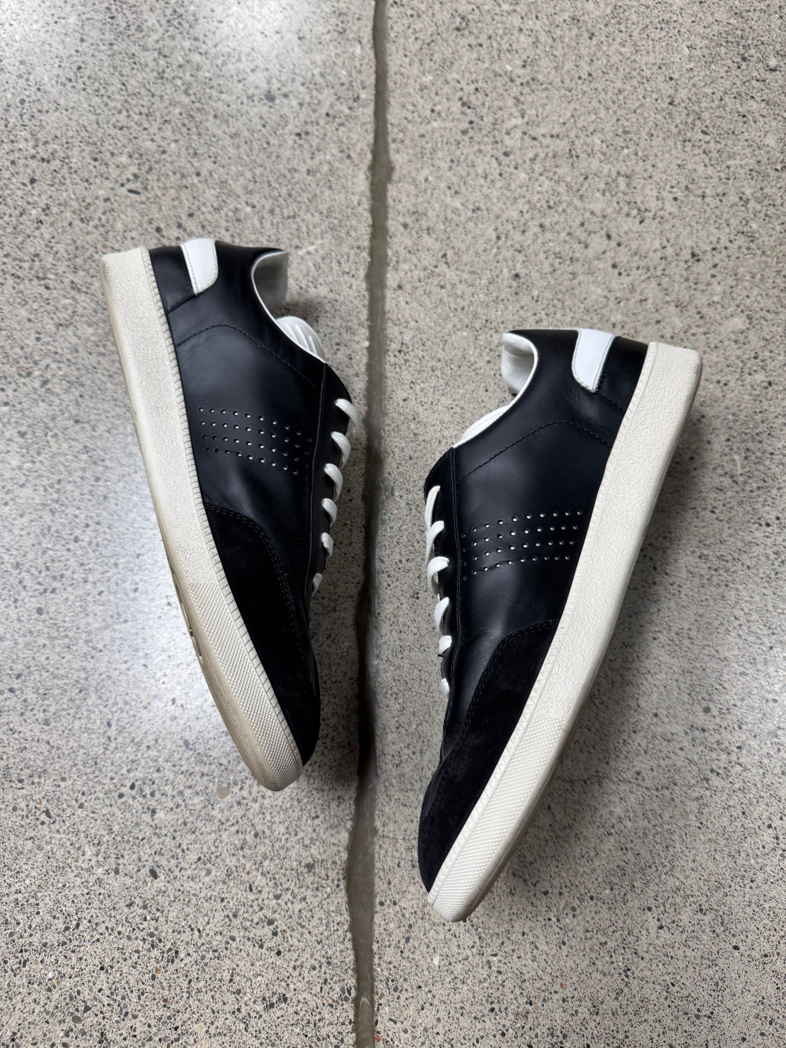 Dior Dior Homme B01 Black/White Leather Low Top Sneakers Size US 6 / EU 39 - 4 Thumbnail