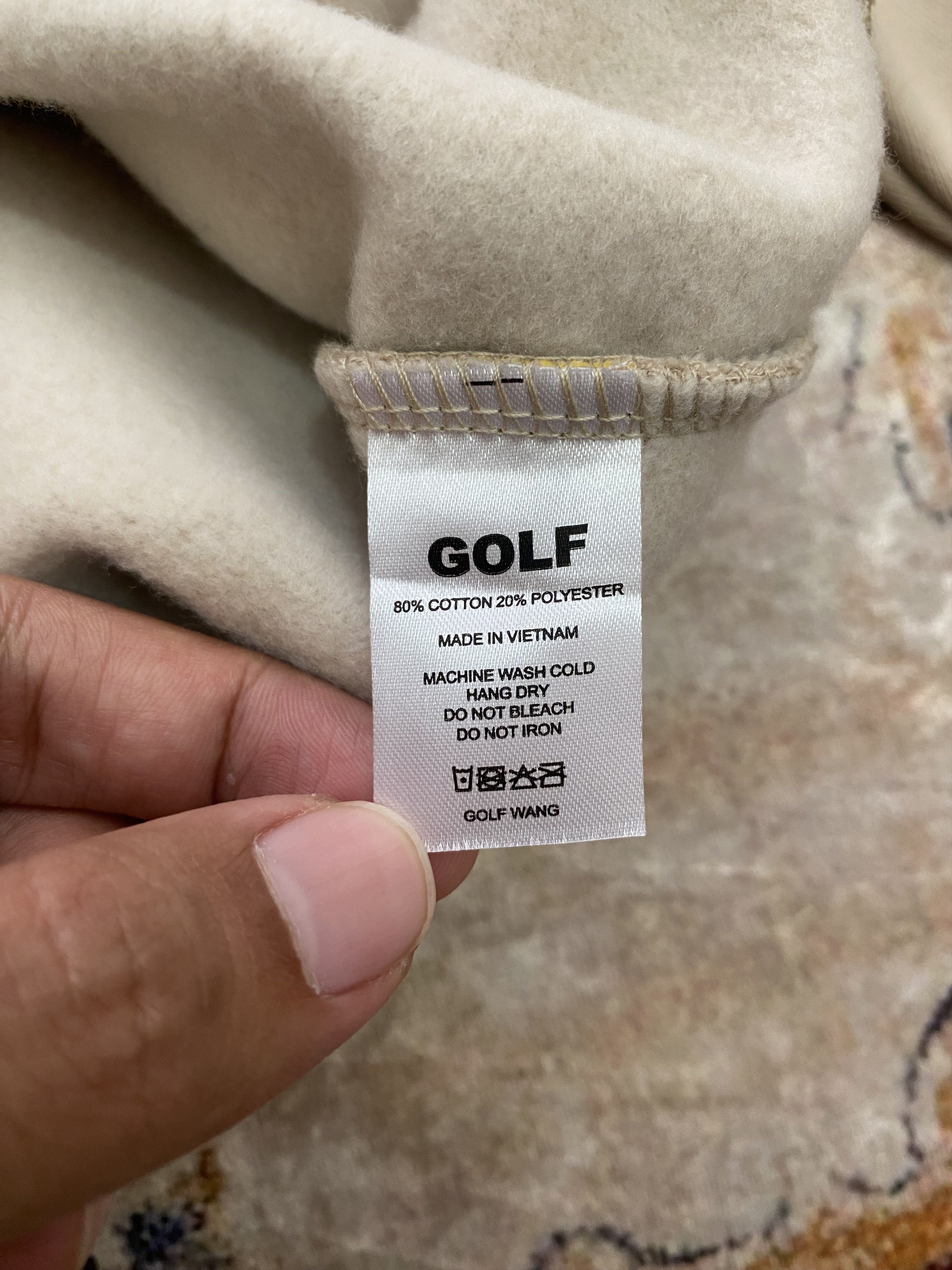 Golf Wang Golf Wang Save the Bees Hoodie - Sand Size US L / EU 52-54 / 3 - 8 Thumbnail