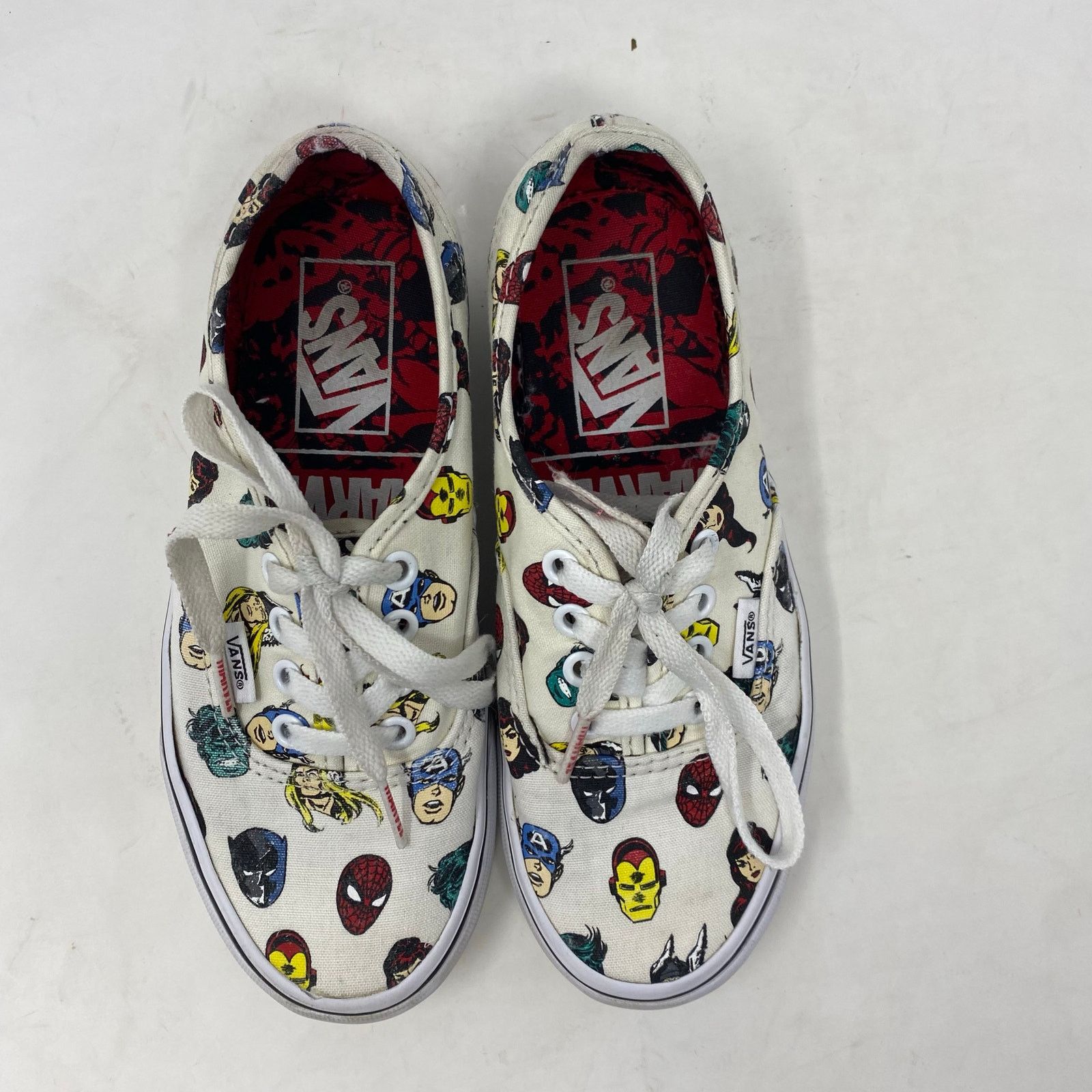 Vans VANS Marvel Avengers Masks Faces Authentic Shoes Size 5 Size US 5 / IT 35 - 4 Thumbnail