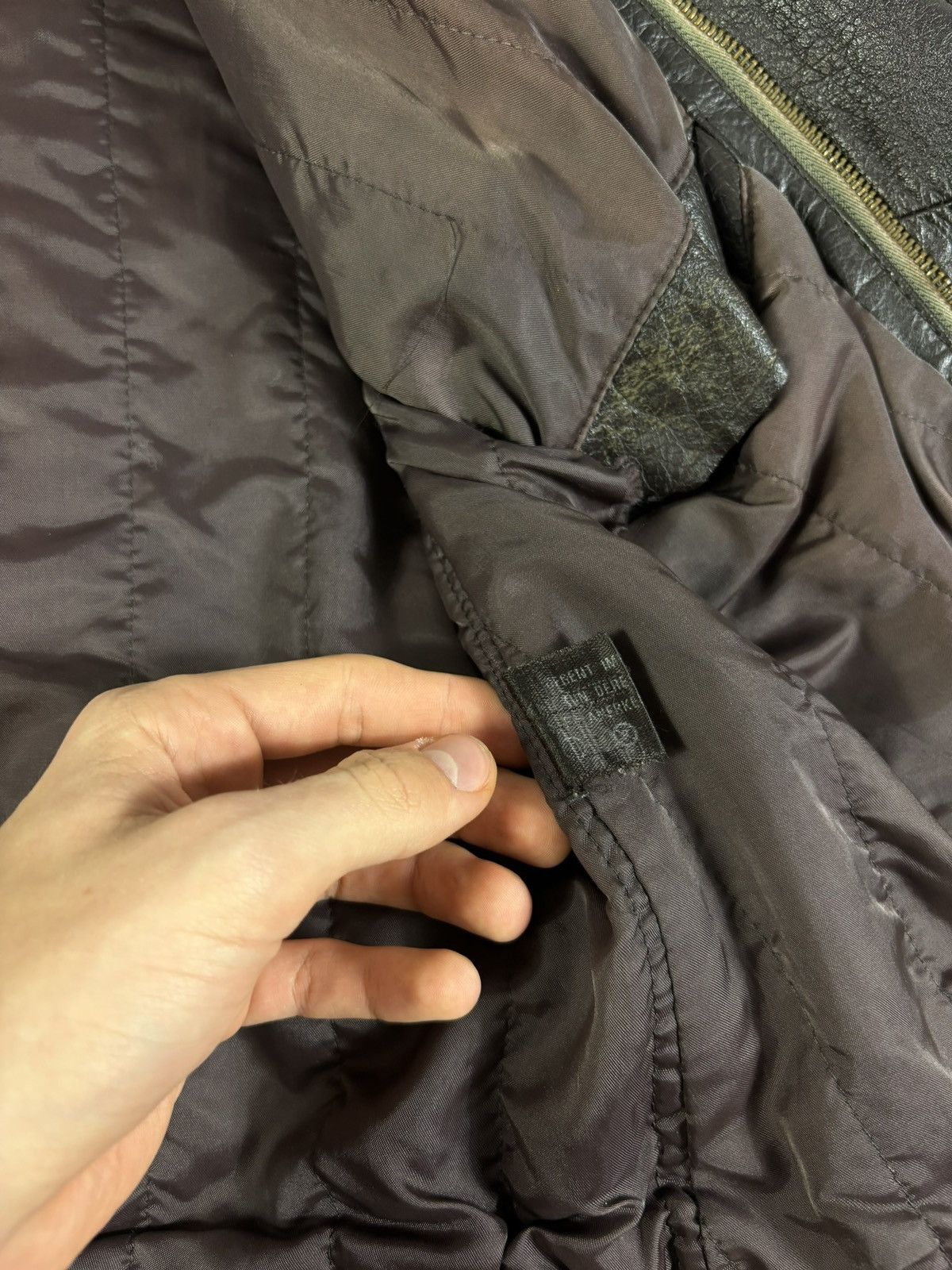 Vintage Vintage Real Leather Asymmetrical Motorcycle Jacket Black Size US L / EU 52-54 / 3 - 13 Thumbnail