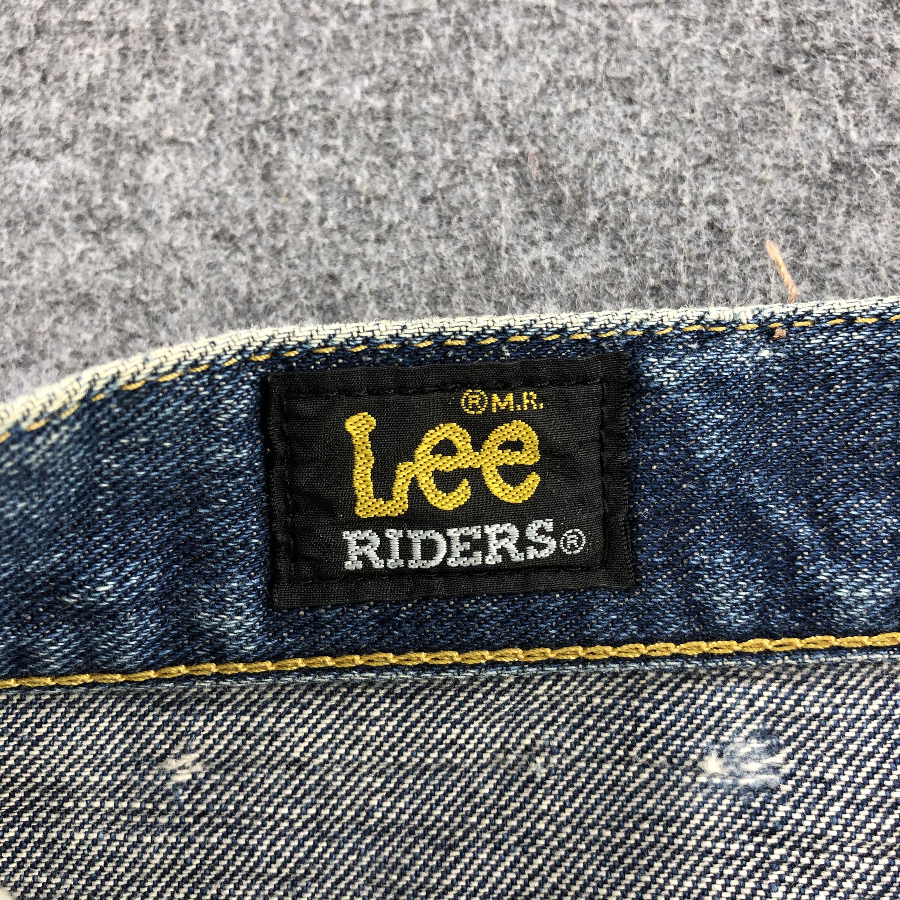 Lee Vintage Blue Wash Lee Jeans-J1846 Size US 30 / EU 46 - 11 Thumbnail