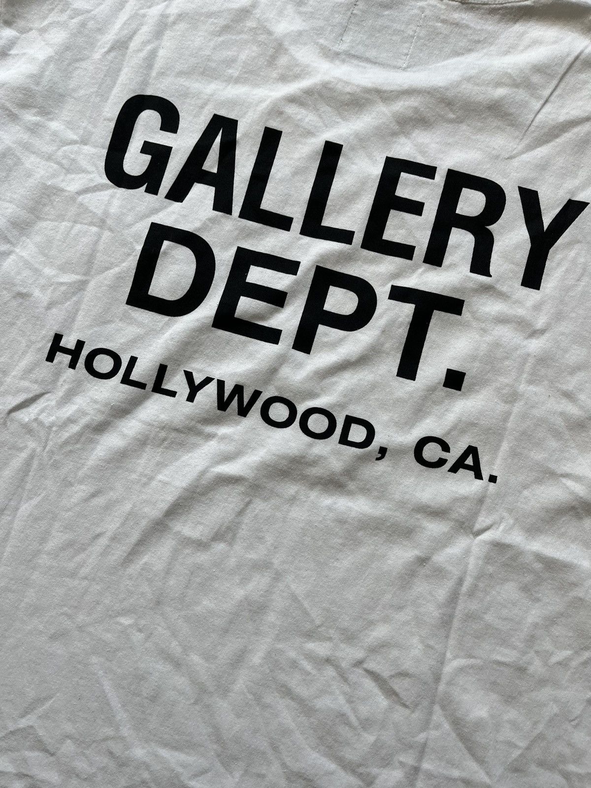 Gallery Dept. Gallery Dept Souvenir Tee White XL Size US XL / EU 56 / 4 - 2 Thumbnail
